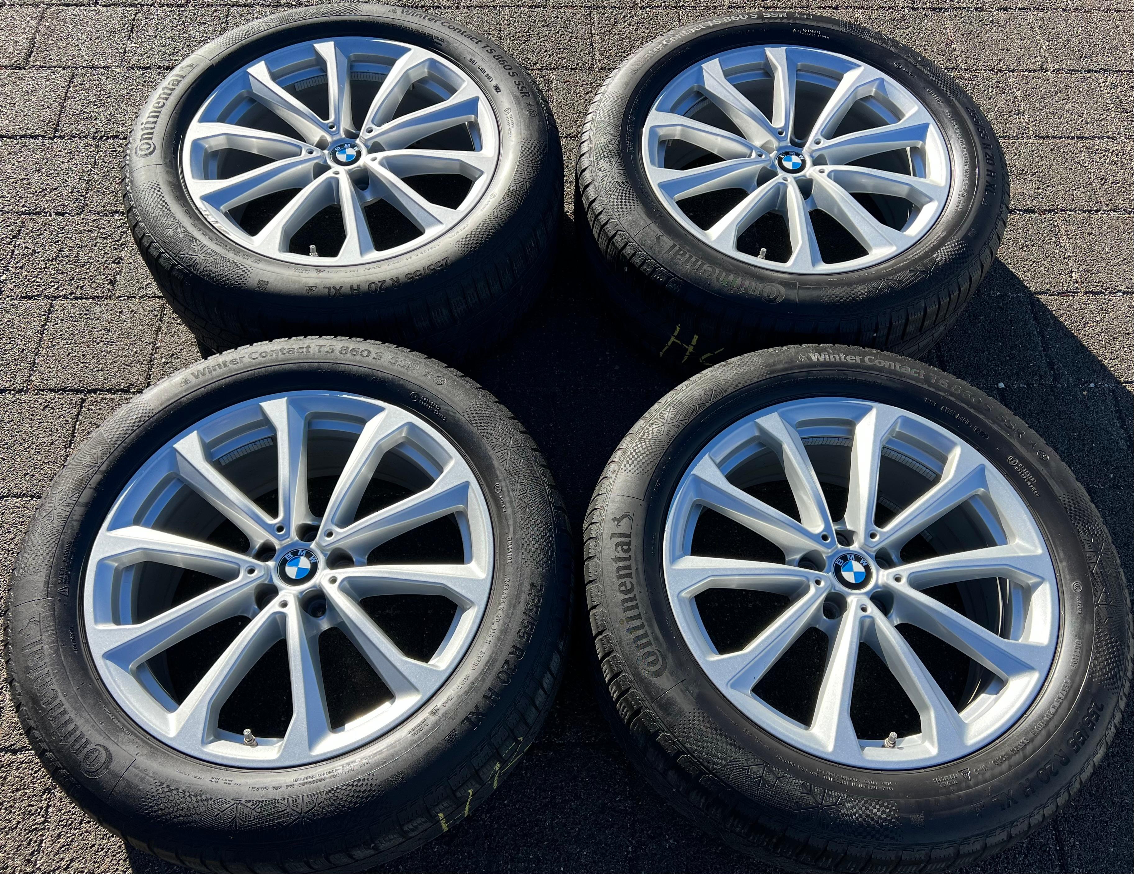4 ORIGINAL 20" ALUFELGEN BMW X7 G07 6880688 STYLING 750 RDKS 8,5x20 ET35 FREIHAUS