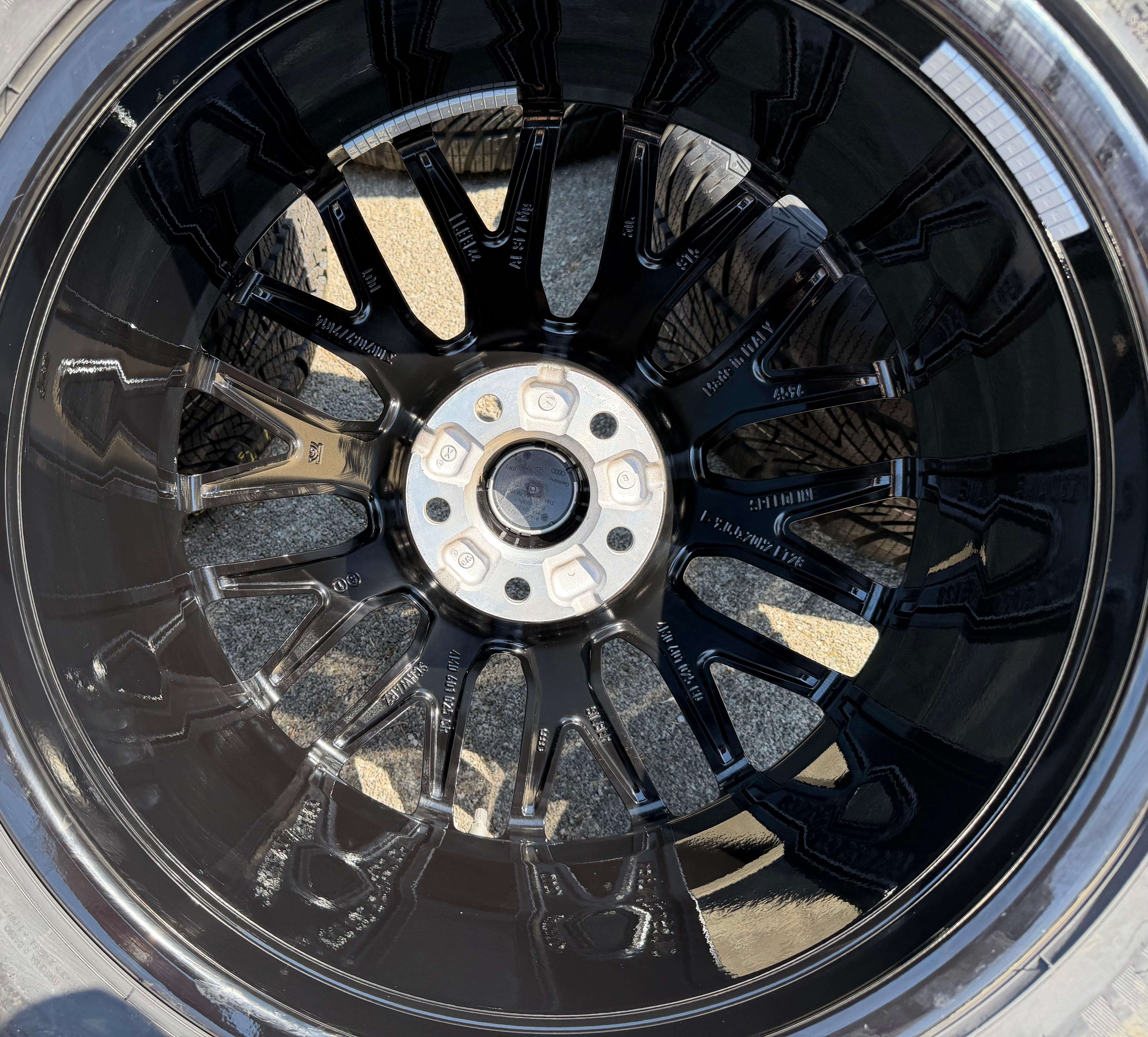 4 Original 20" Alu Winterräder Audi Q7 4M 4M0601025CR 285/45R20 112V Goodyear