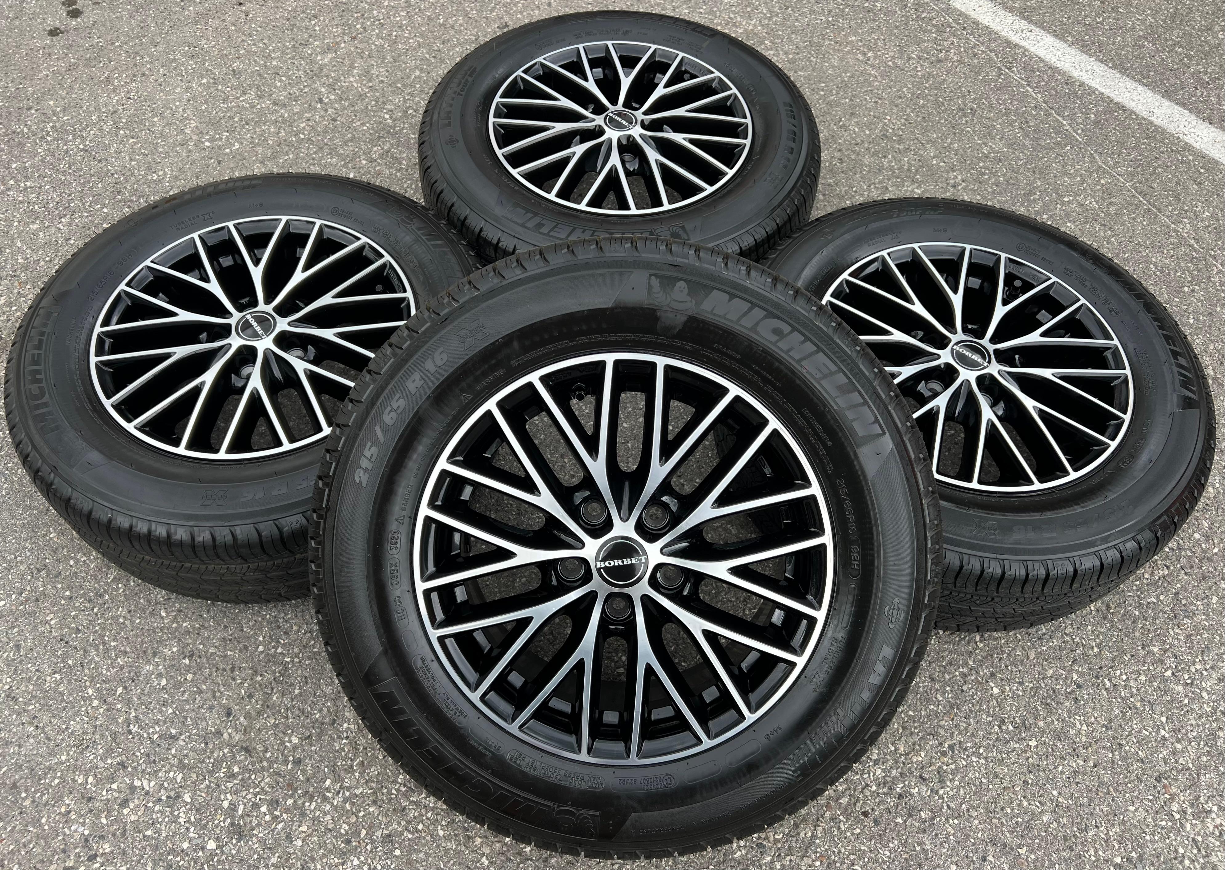 4 ALU 16" SOMMERRÄDER DACIA DUSTER SR 215/65R16 98H MICHELIN 2020 RDKS FREIHAUS