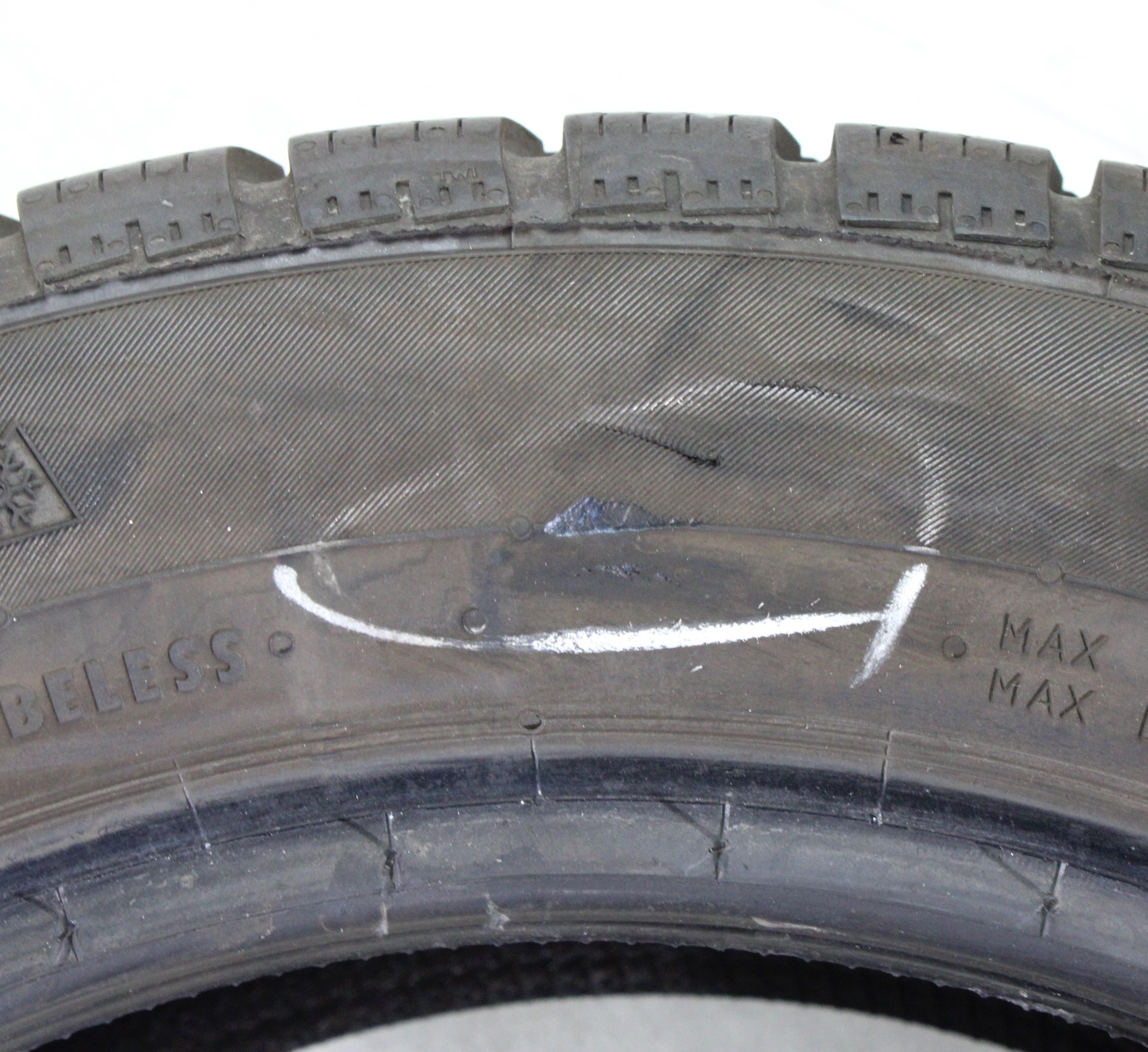 4 x 205/55R16 91H Winterreifen Continental Winter Contact TS830P SSR* Runflat 6,5-7mm 2018