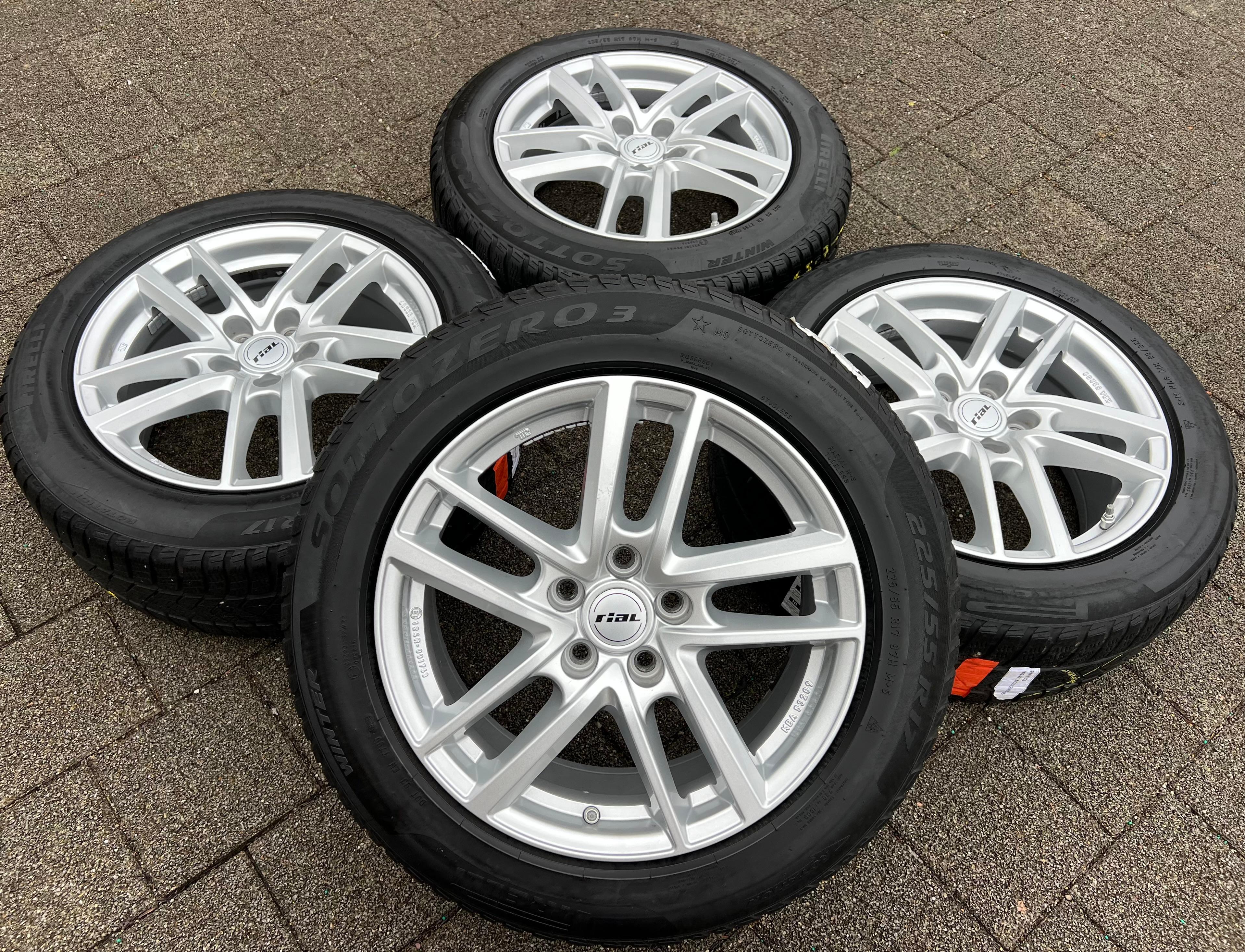 4 RIAL 17" ALUFELGEN FELGEN BMW X1 F48 X2 F39 7,5x17 ET52 RDKS FREIHAUS