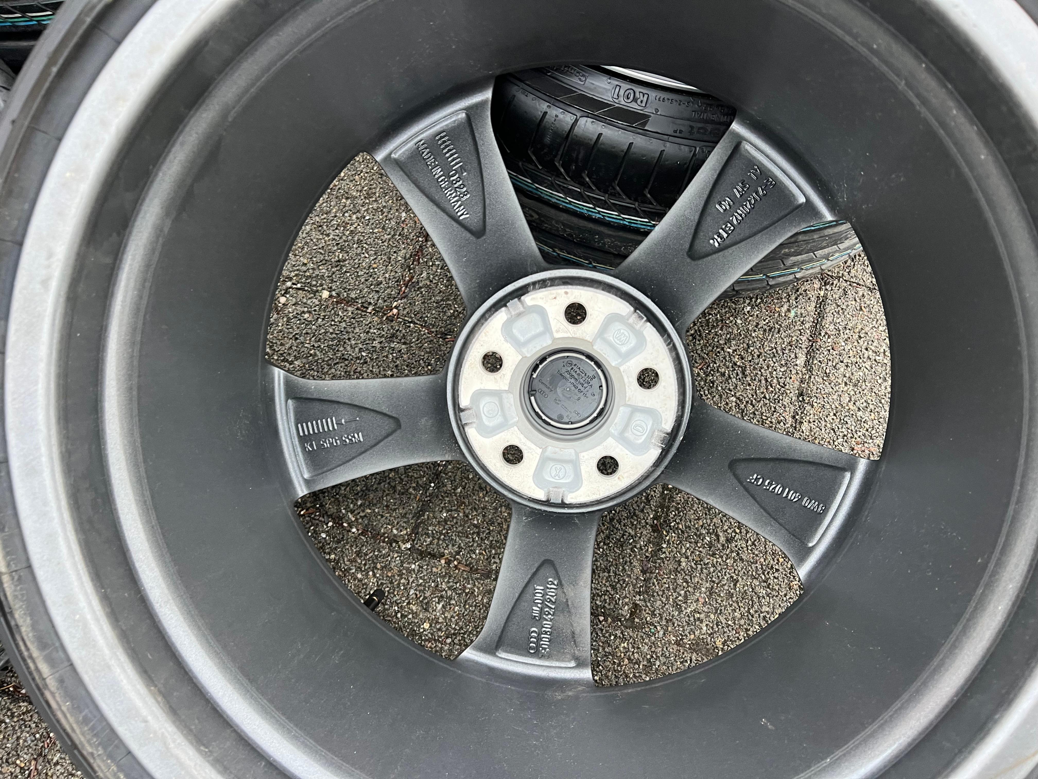 4 ORIGINELE 20" LICHTMETALEN ZOMERWIELEN AUDI A5 S5 8W B9 8W0601025CF 265/30R20 94Y CONTINENTAL