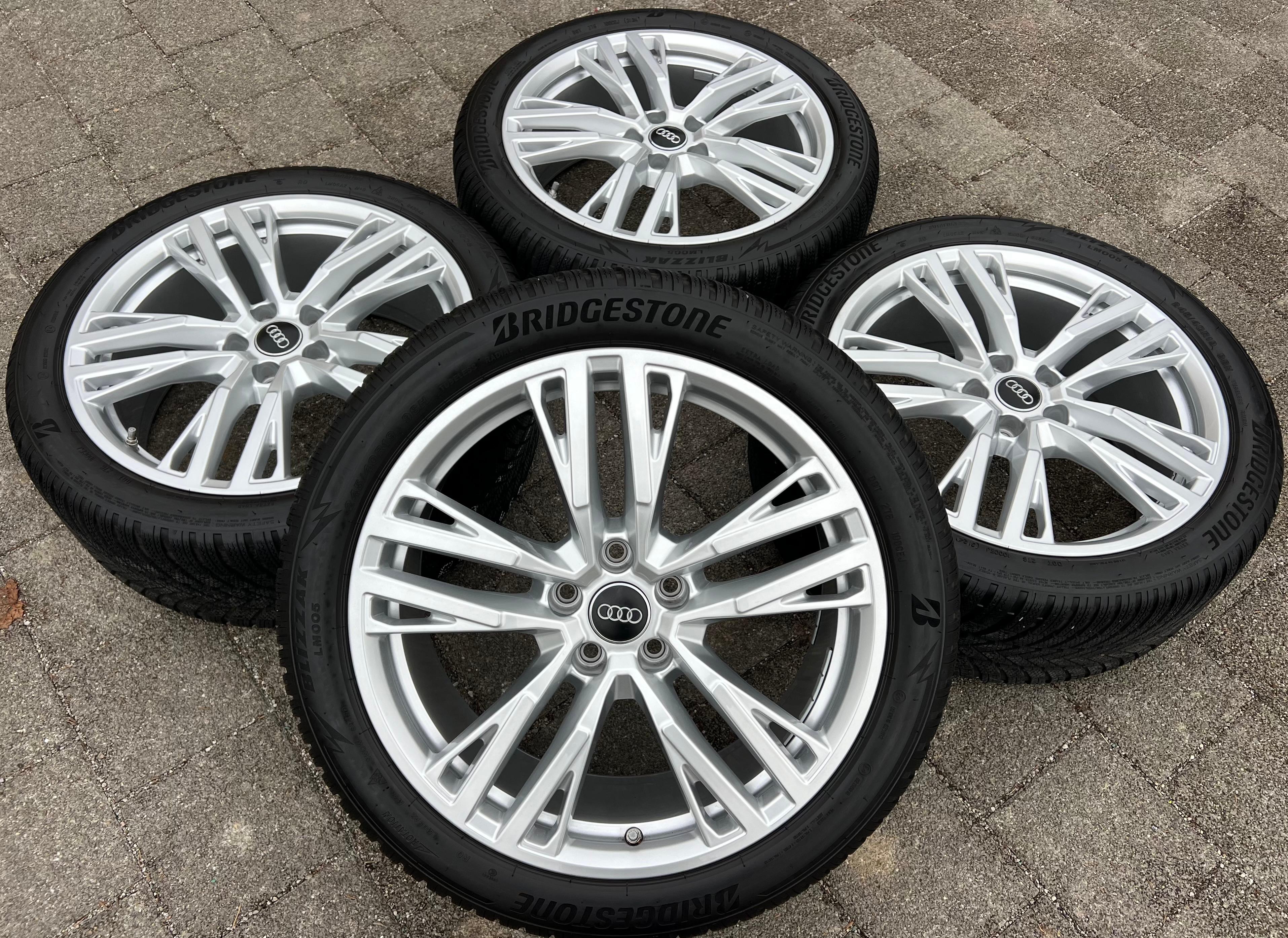 4 ORIGINAL 19" ALU WINTERRÄDER AUDI A5 S5 FU2 B10 8B3601025AS 245/40R19 98H 2024