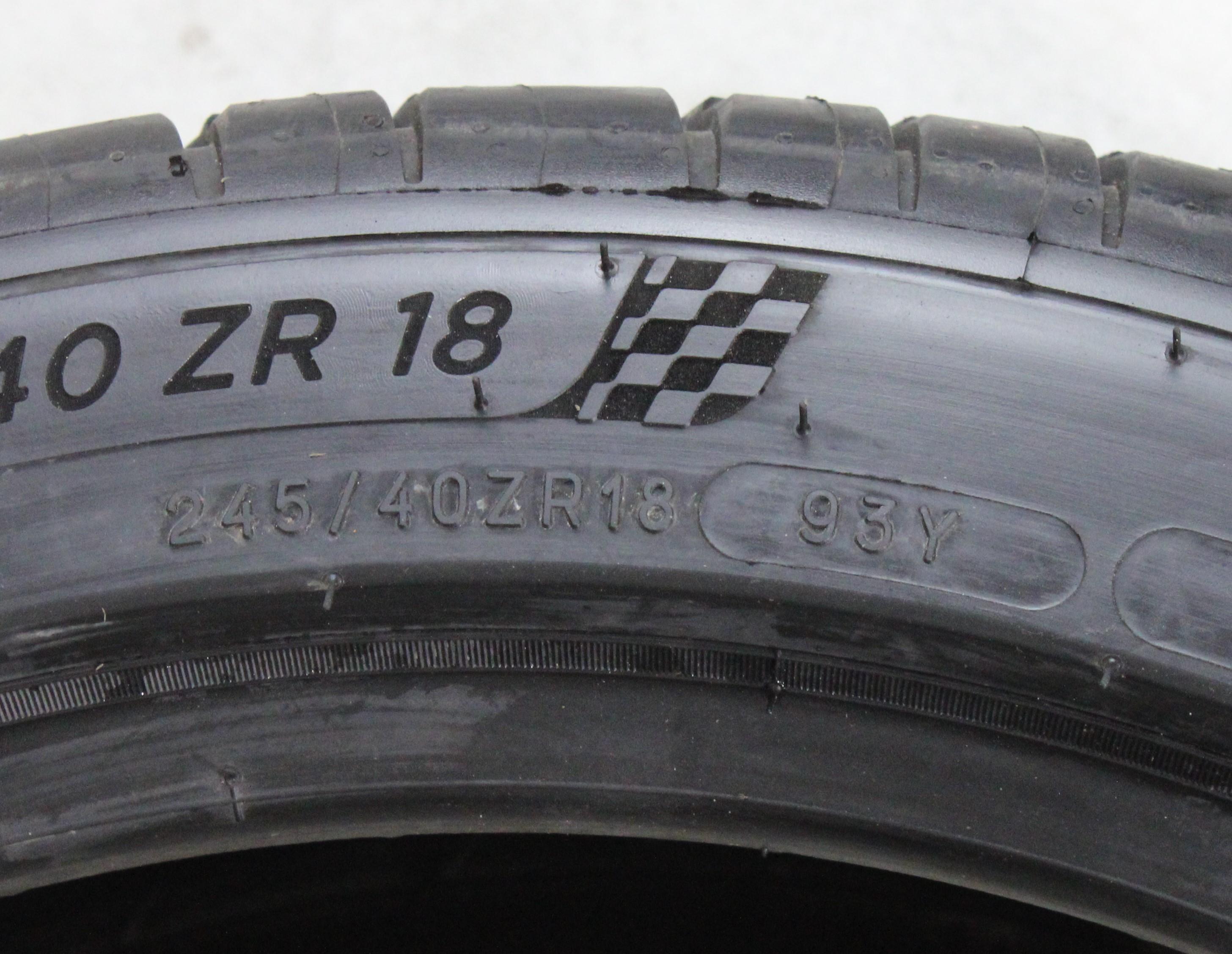 2 x 245/40R18 93Y Sommerreifen Michelin Pilot Sport 4 AO 2021