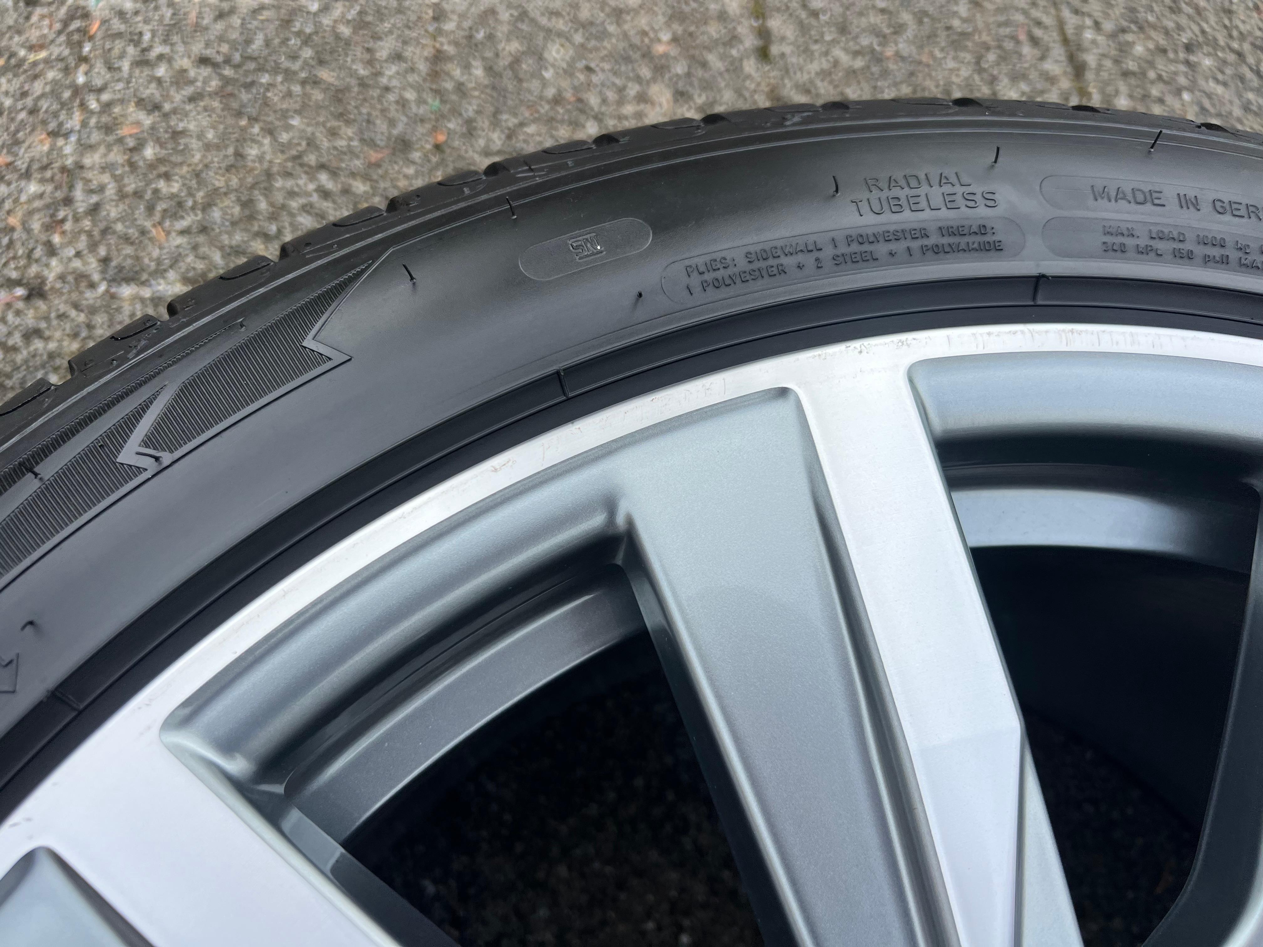 4 LLANTAS DE ALEACIÓN ORIGINALES DE 20" PARA INVIERNO PORSCHE TAYCAN TEQUIPMENT RDKS ENVÍO GRATUITO