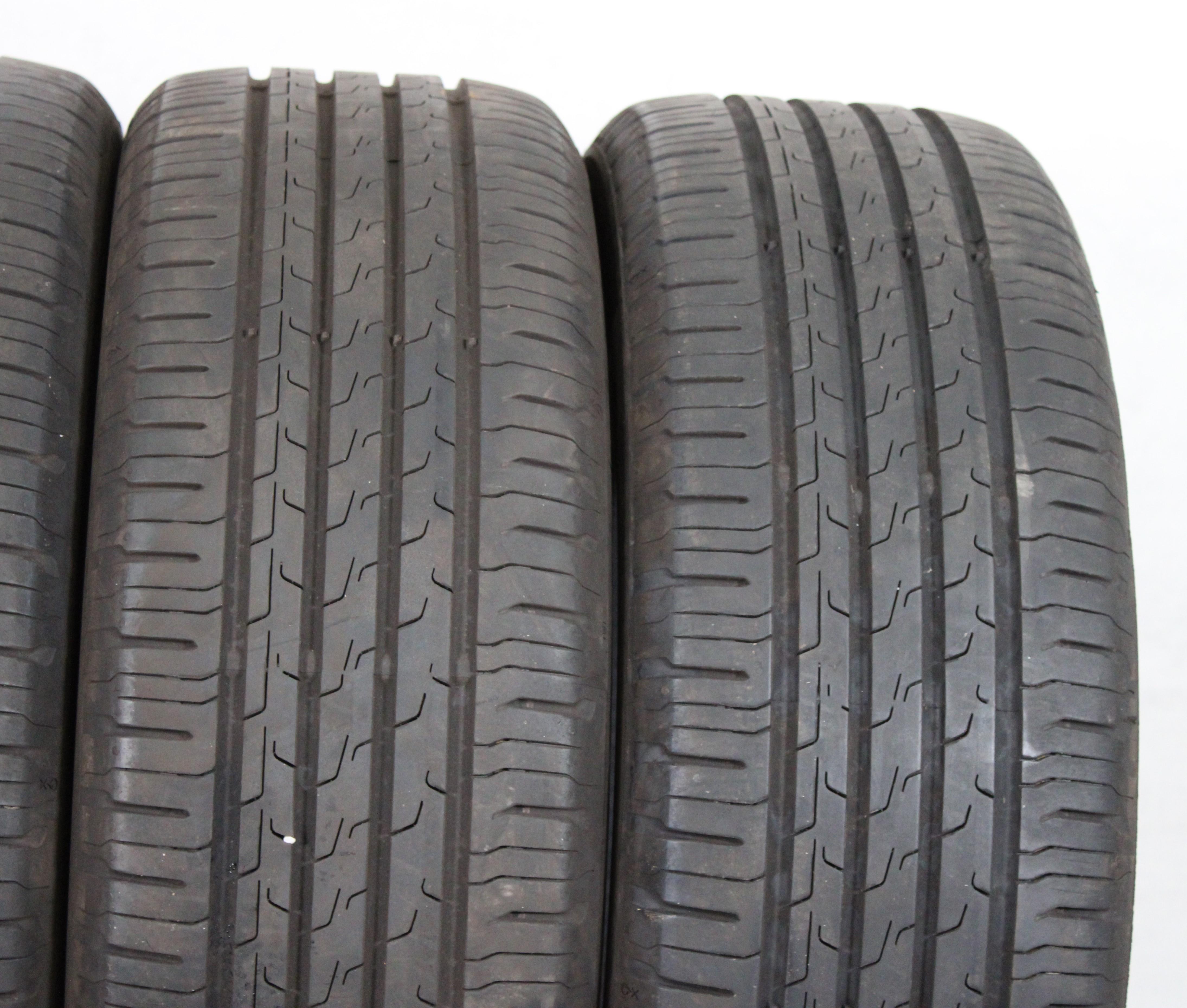 4 x 195/55R16 87H Sommerreifen Continental Eco Contact 6 5,5-6mm 2020