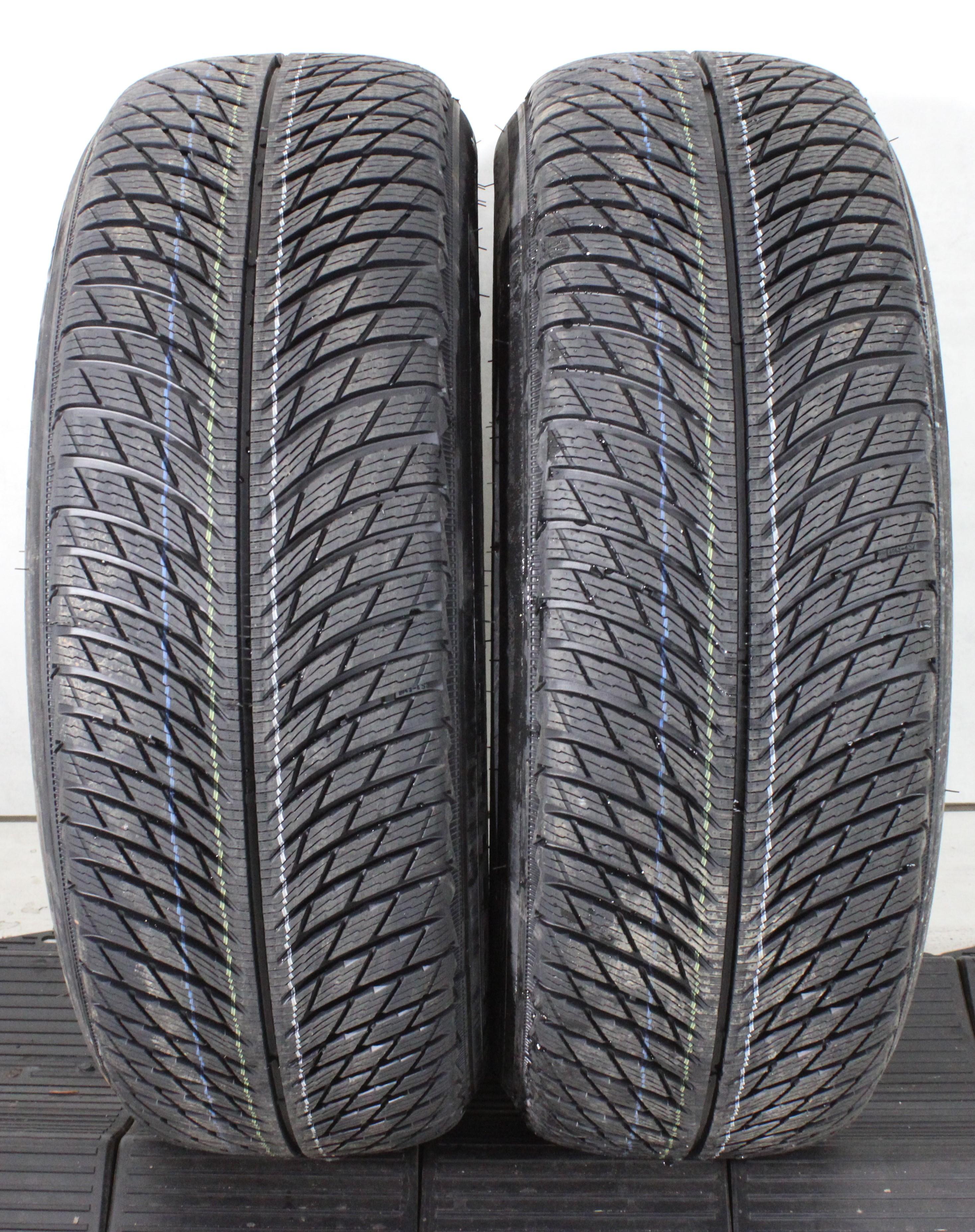 2 x 225/60R17 99H Winterreifen Michelin Pilot Alpin 5 AO Volles Profil 2022