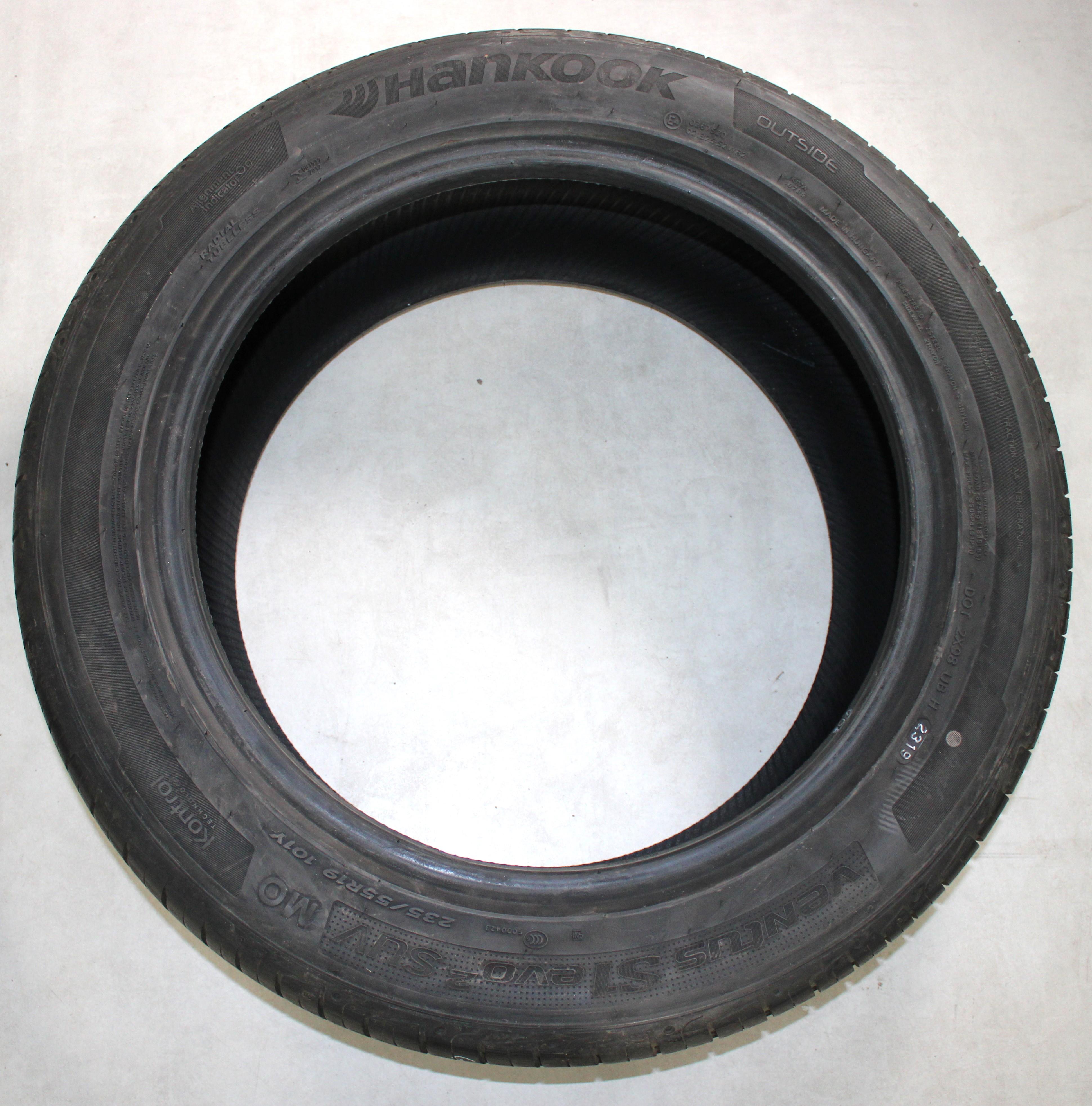 2 x 235/55R19 101Y Sommerreifen Hankook Ventus S1 Evo 2 SUV 7,5mm 2019 MO