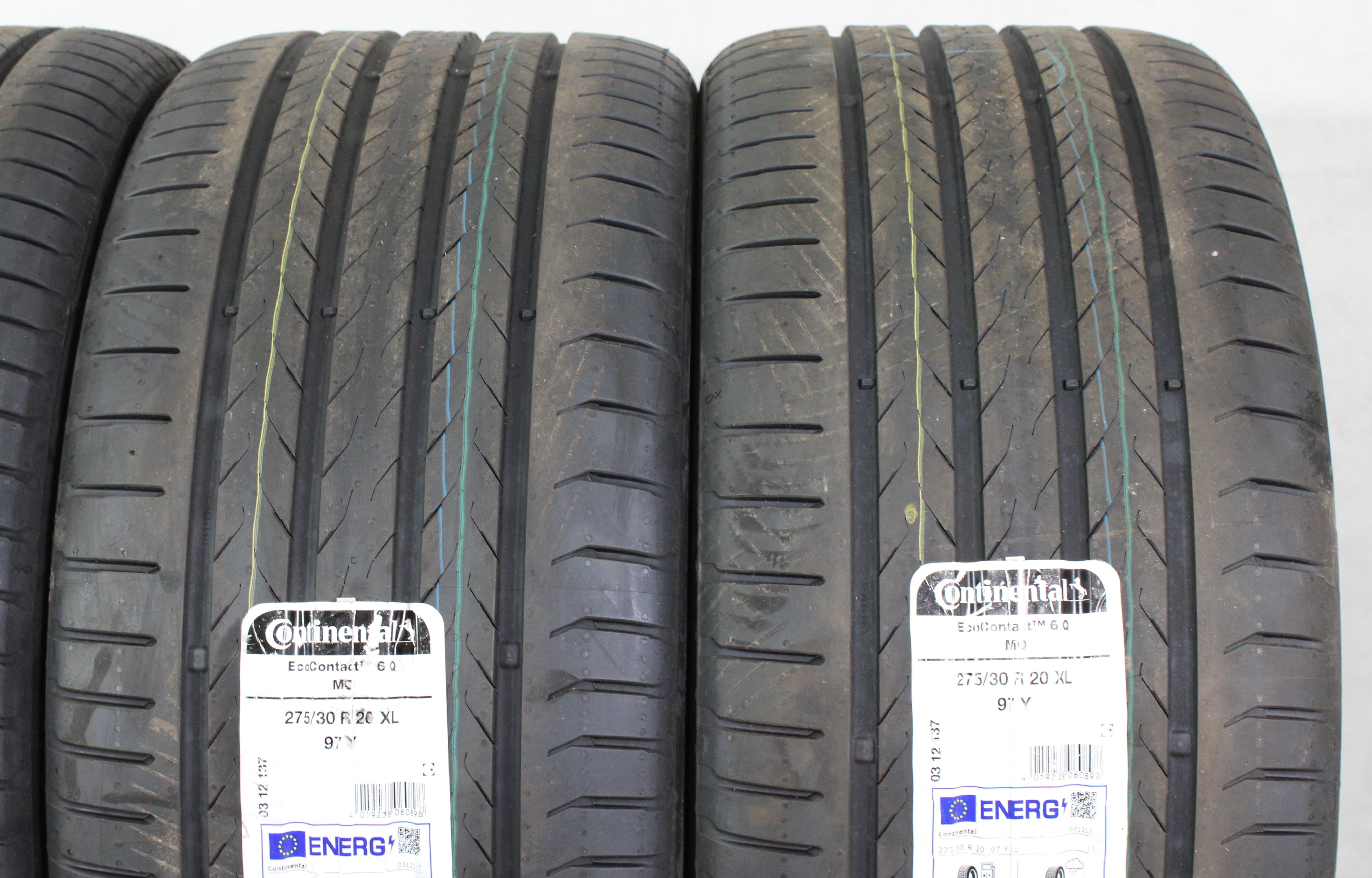 2 x 245/35R20 95Y 2 x 275/30R20 97Y Neumáticos de verano Continental Eco Contact 6 Q MO 2024 XL NUEVO