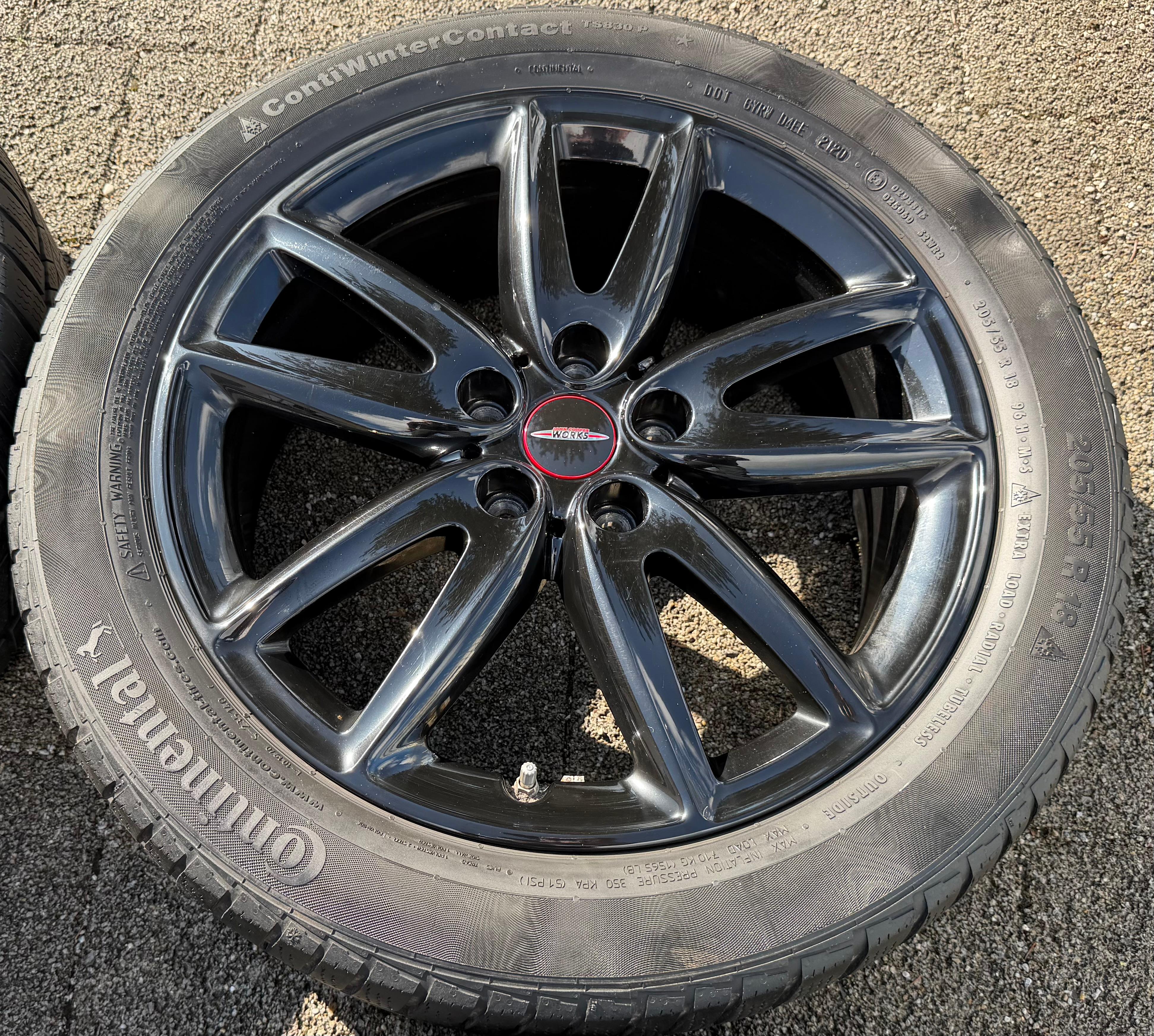 4 ORIGINAL 18" ALU WINTERRÄDER MINI COUNTRYMAN F60 JCW GRIP SPOKE 815 6887611