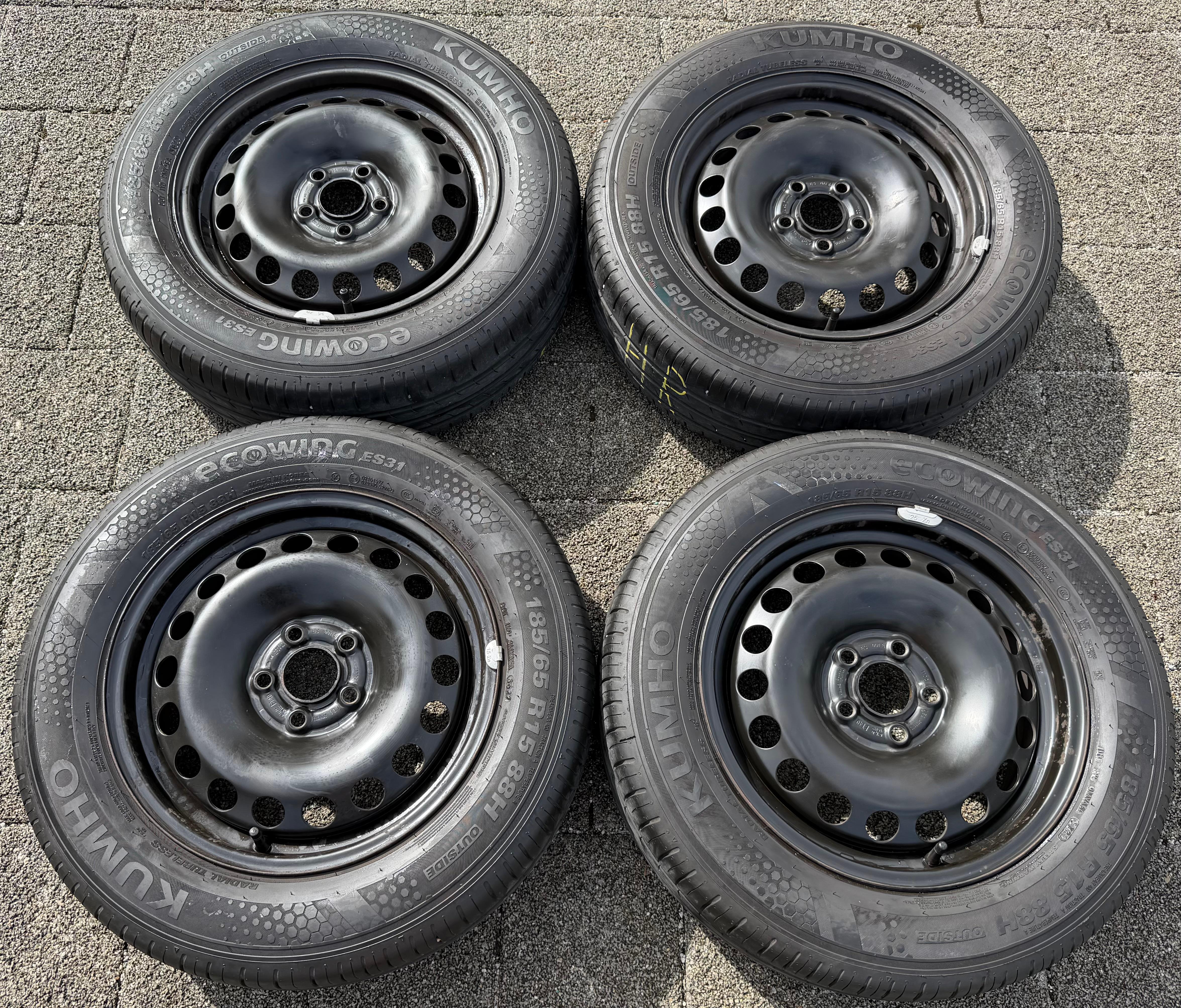 4 RUEDAS DE VERANO AUDI A1 CITY CARVER GB SEAT IBIZA ARONA KJ VW POLO AW 2G SKODA FABIA PJ