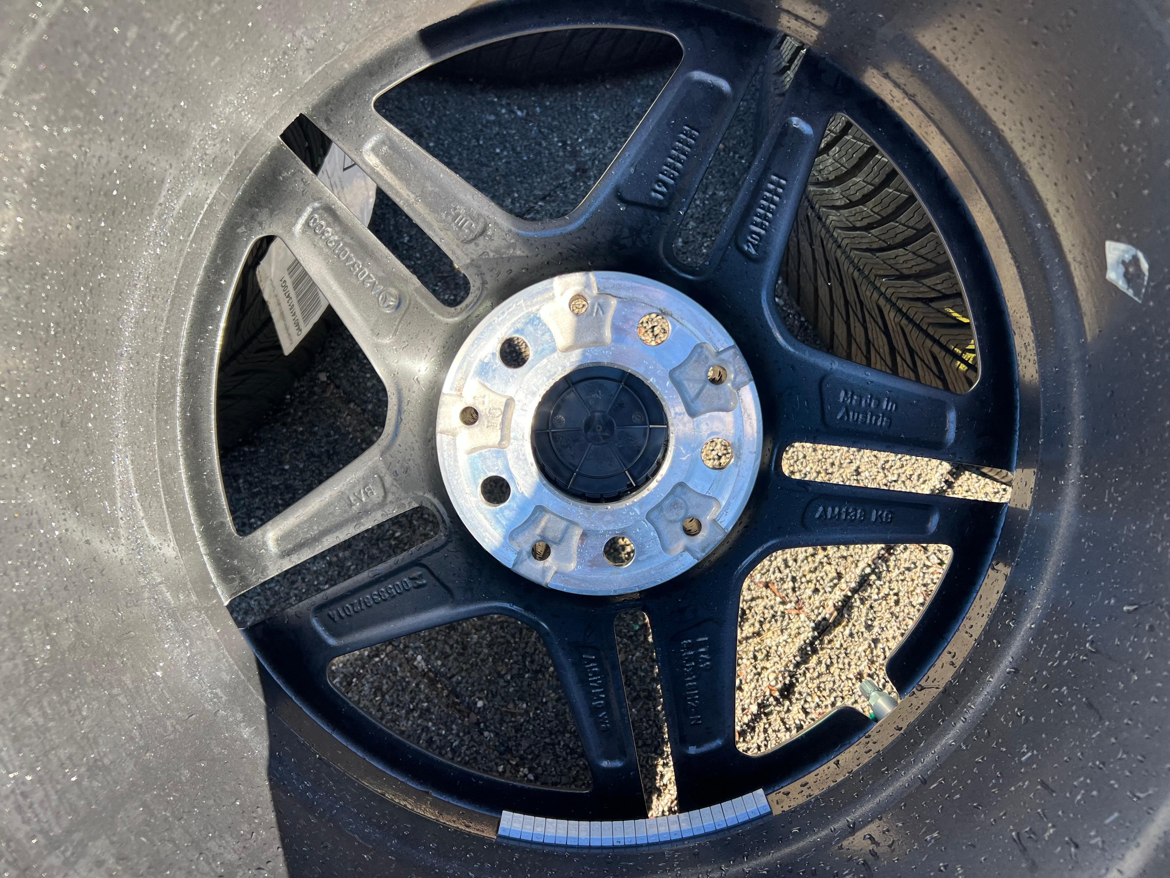 4 ORIGINAL 18" ALU WINTERRÄDER AMG MERCEDES C-KLASSE W205 A2054019500 A2054019600