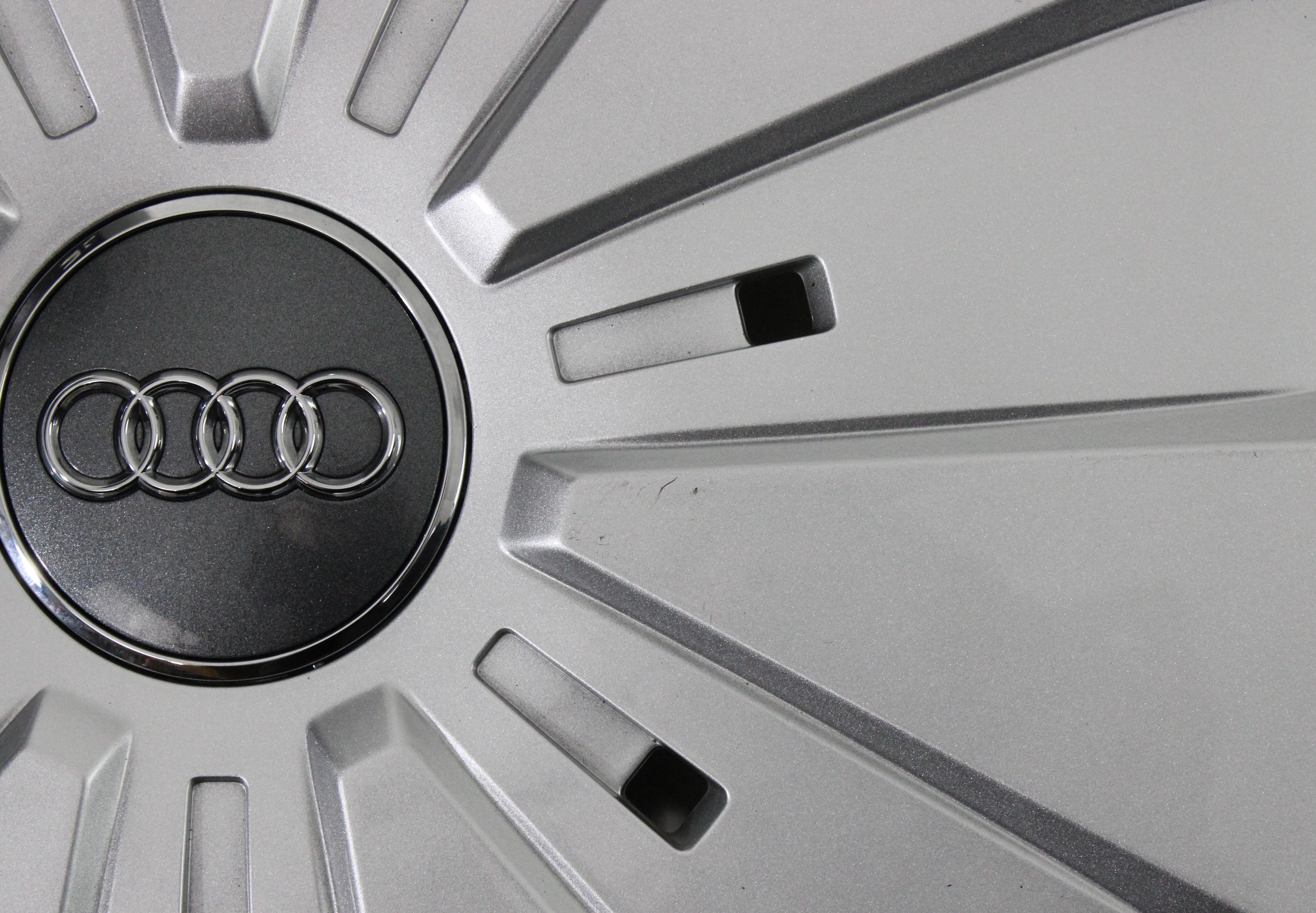 4x Tapacubos originales de 16" para Audi A3 A4 Q2 81A601147, tapacubos de 16 pulgadas
