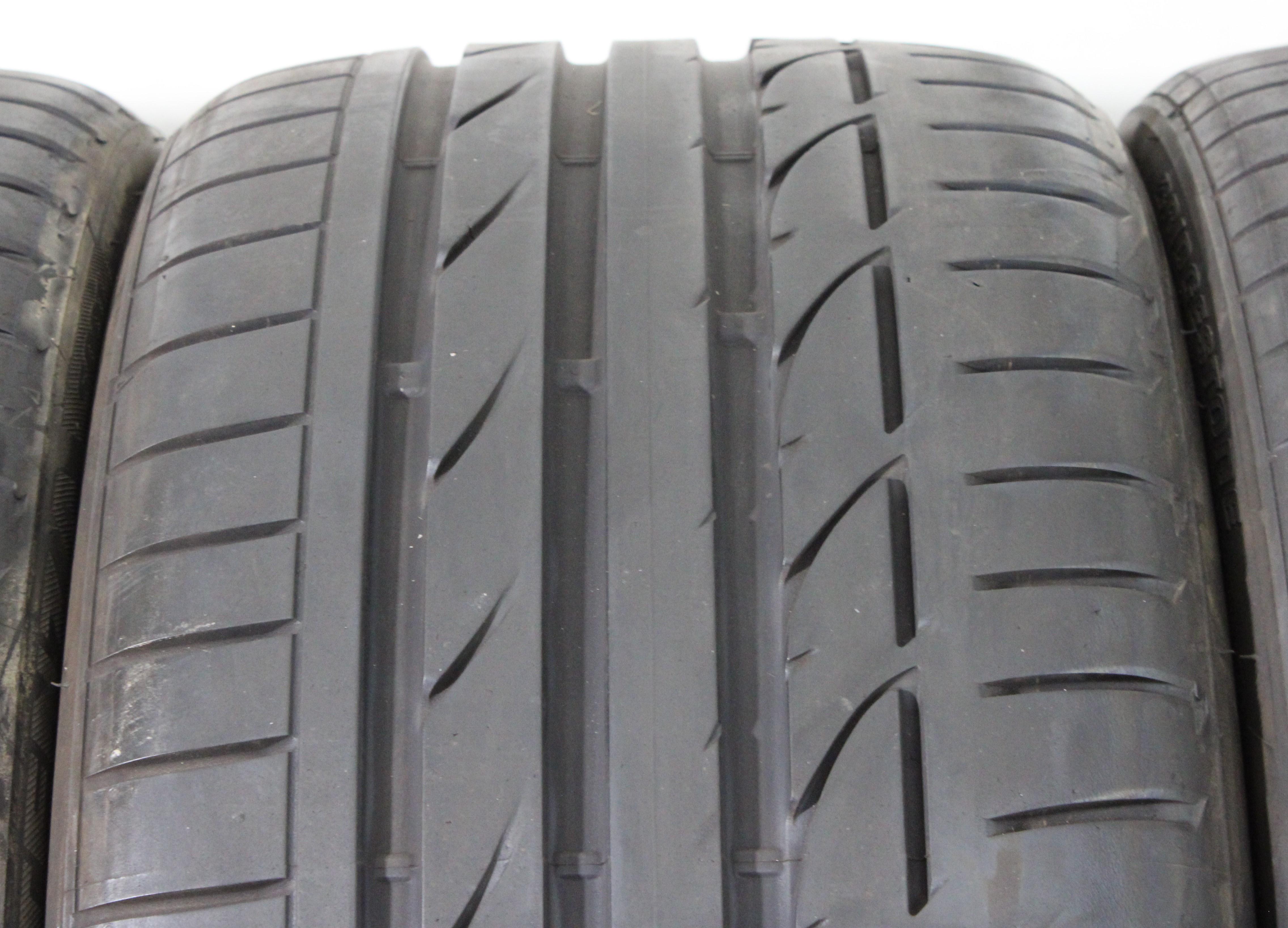4 x 255/35R19 96Y Sommerreifen Bridgestone Potenza S001 2x4,5-5mm/2x6-6,5mm 2021 XL