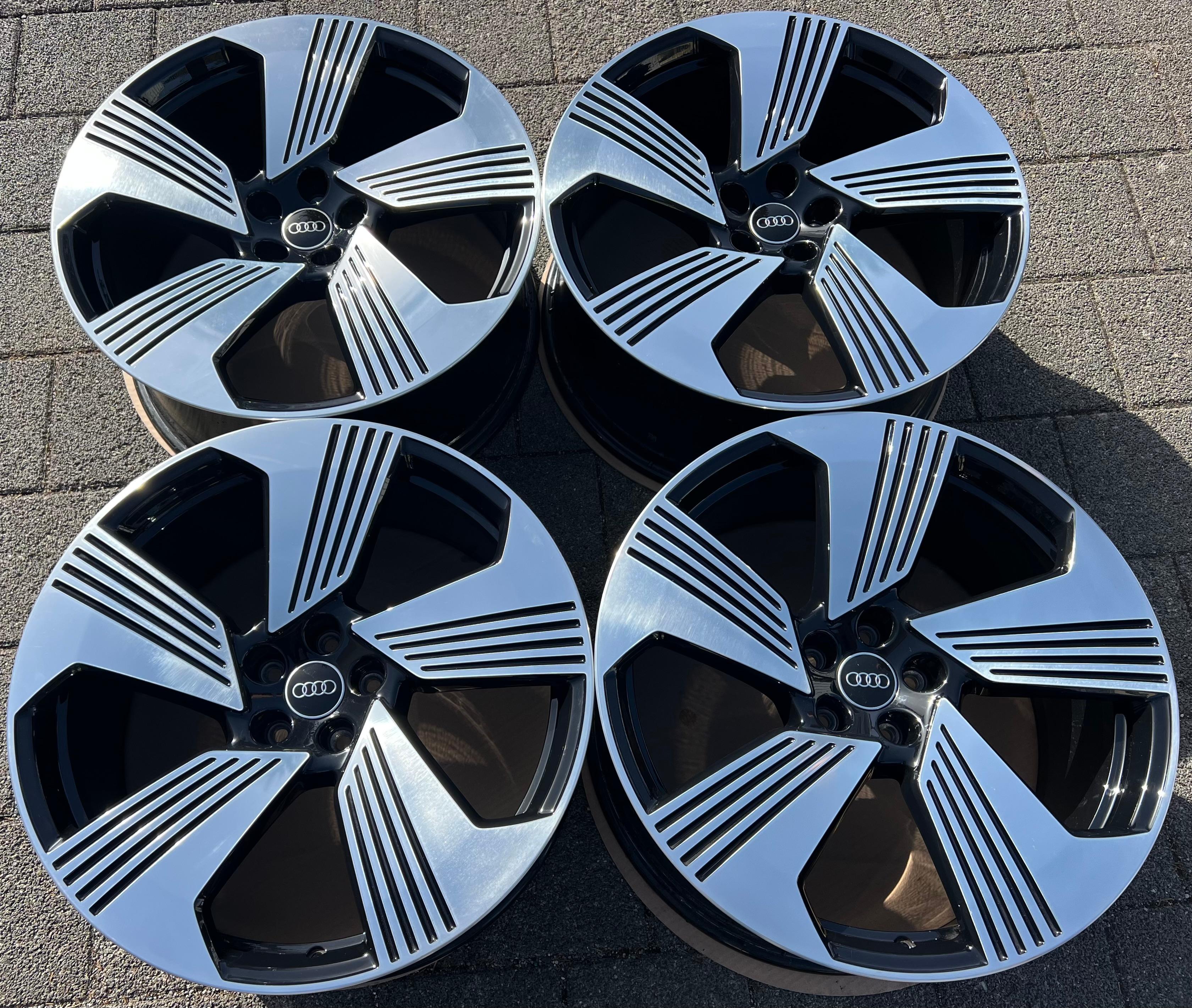 4 ORIGINAL 21" ALUFELGEN AUDI E-TRON & Q8 E-TRON GE GEN 4KE601025AC FREIHAUS