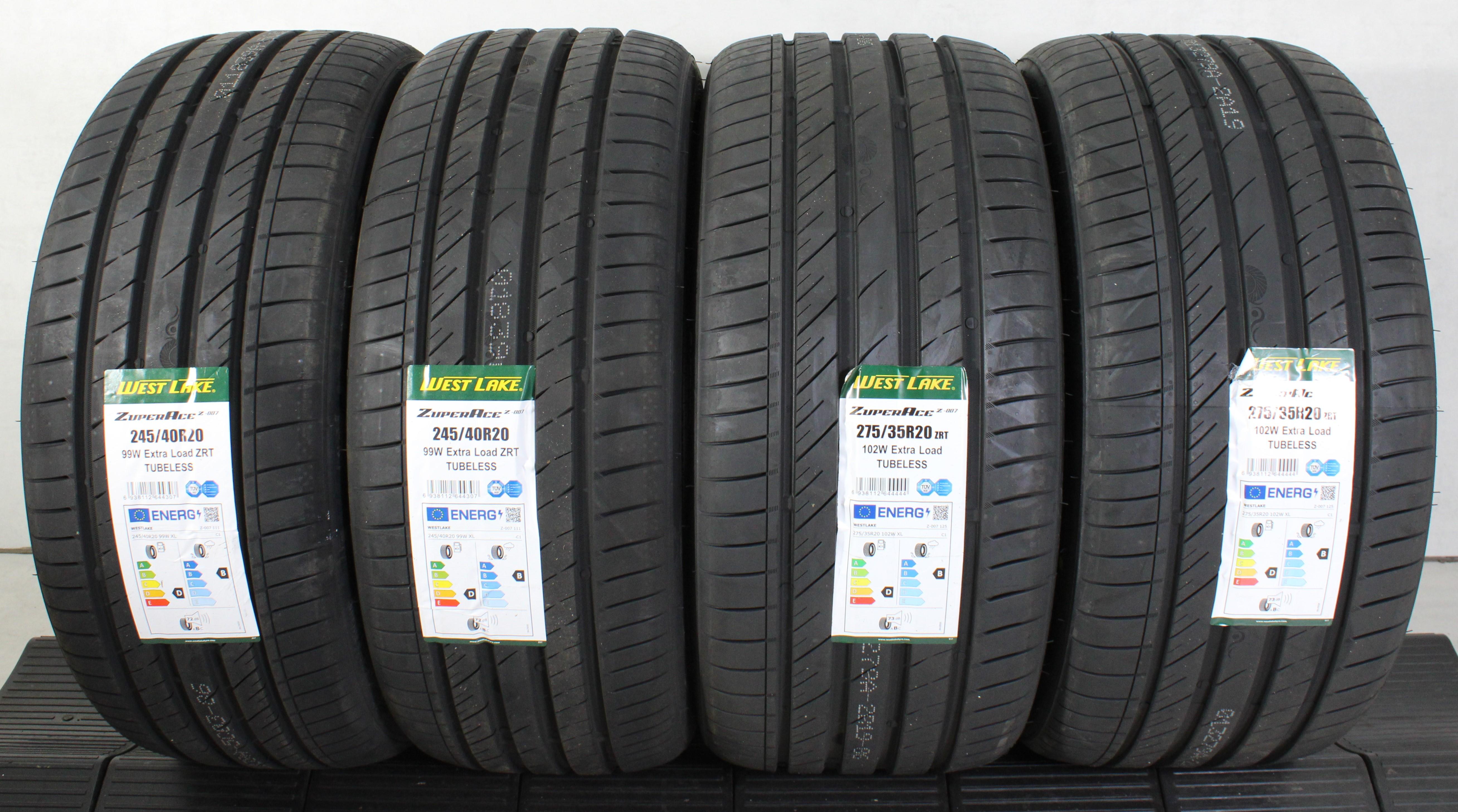 2 x 245/40R20 99W 2 x 275/35R20 102W Sommerreifen Westlake Zuper-Ace Z-007 2024 XL
