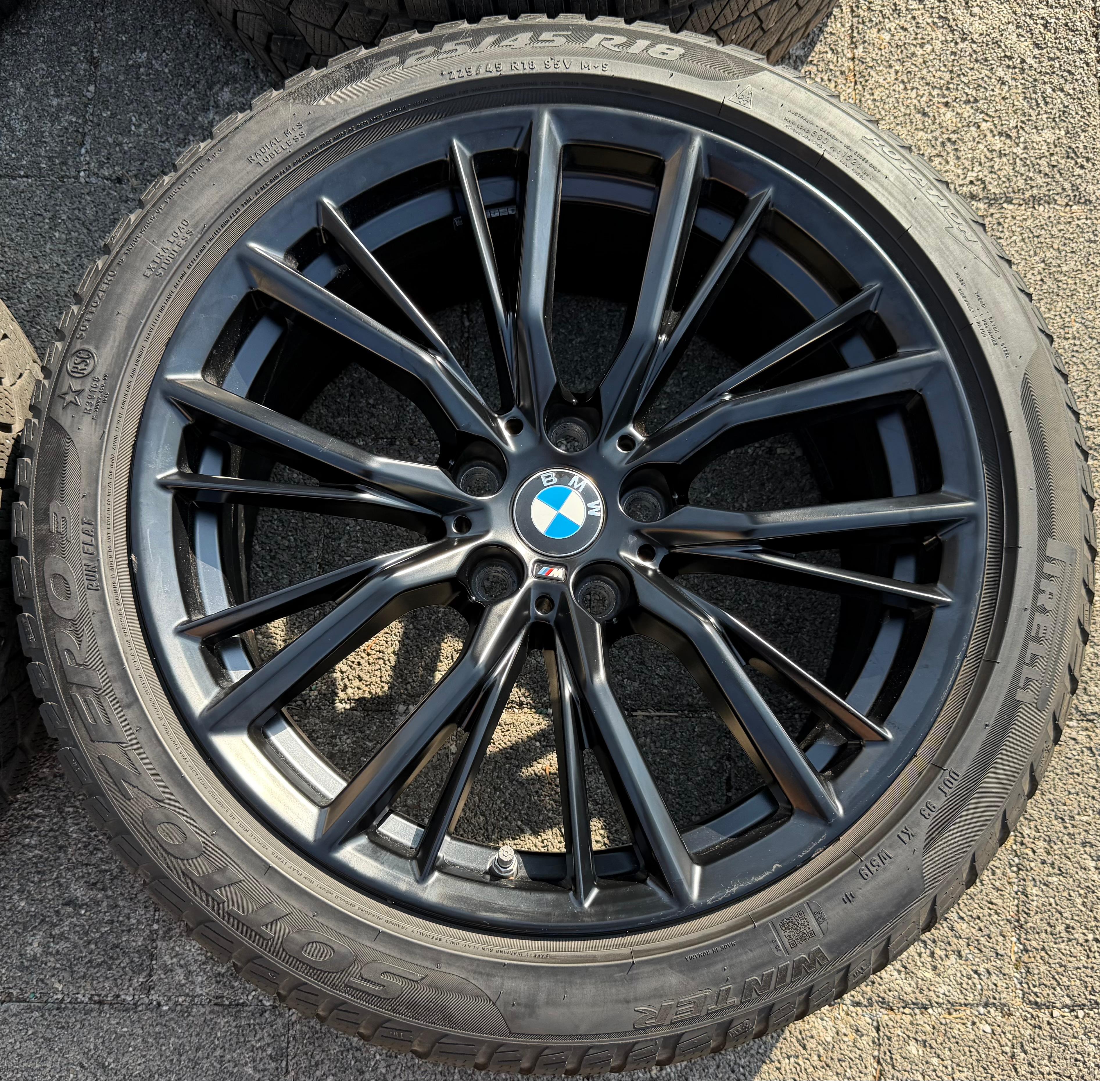 4 Original 18" Alu Winterräder BMW 3ER Reihe G20 G21 4ER G22 G23 2ER G42 M796 RDKS
