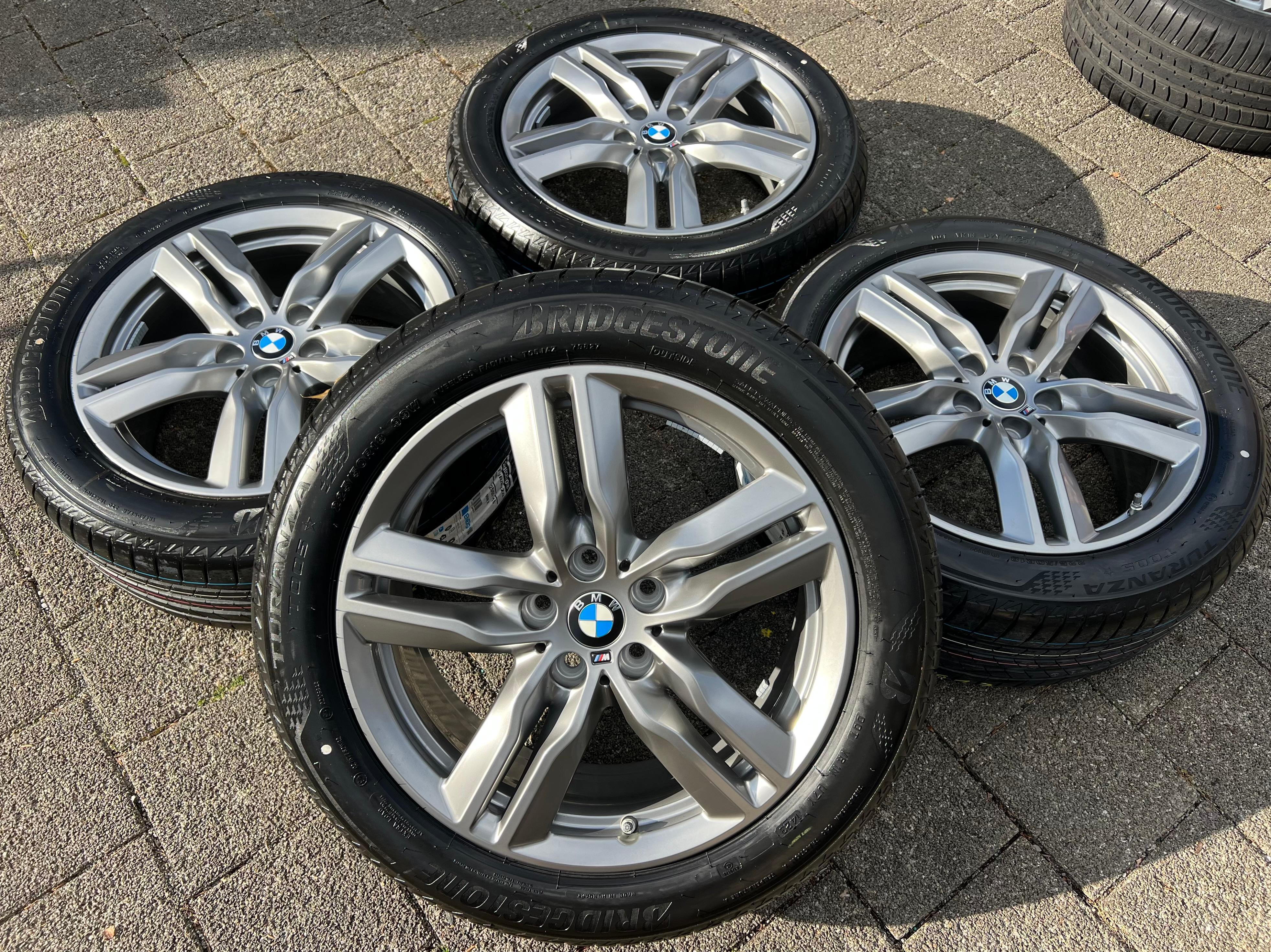 4 CERCHI ESTIVI ORIGINALI DA 18" IN ALLUMINIO BMW X1 F48 X2 F39 STYLING M570 RDKS 2023 CONSEGNA GRATUITA