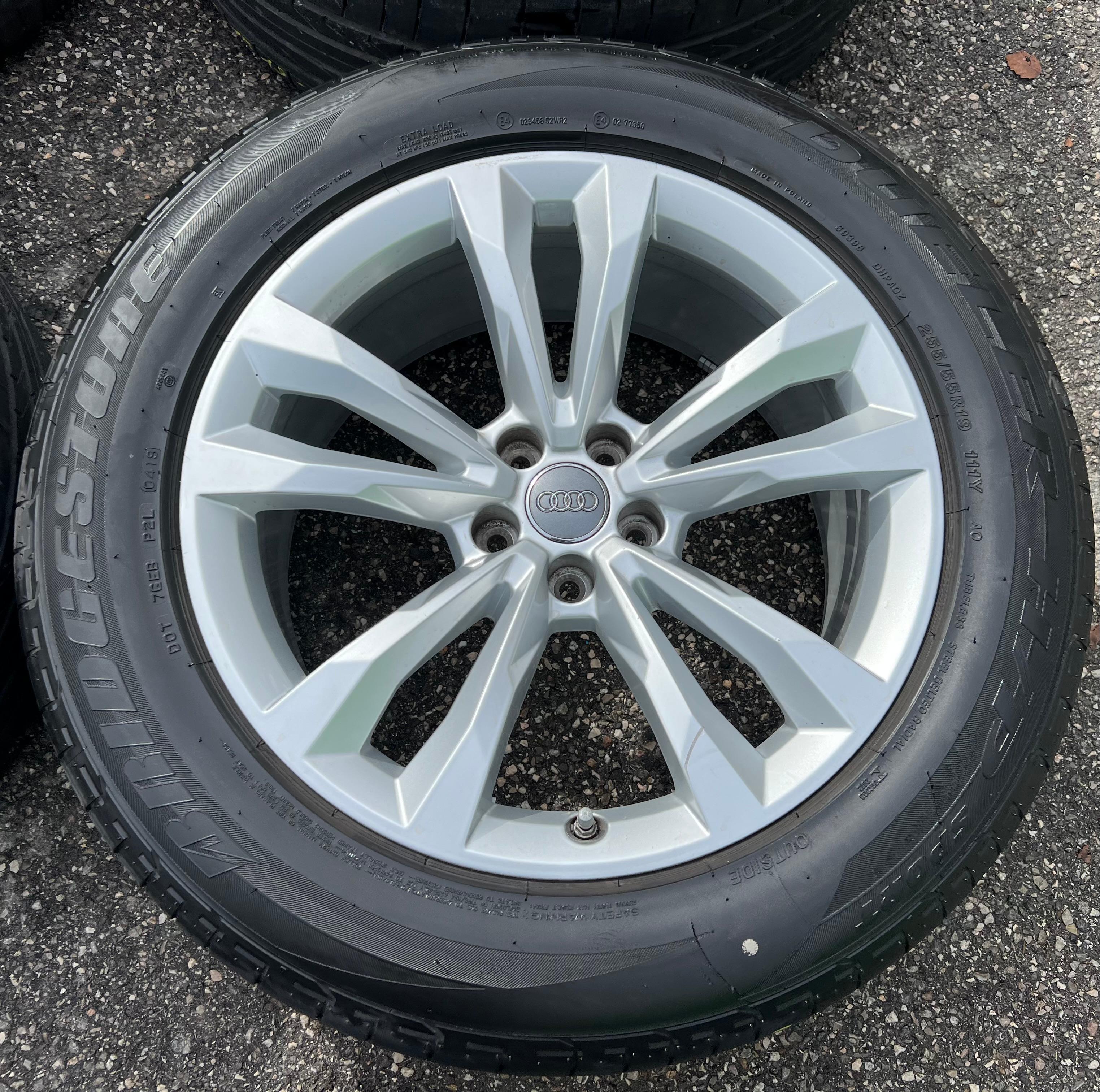 4 ORIGINAL 19" ALU SOMMERRÄDER AUDI Q7 4M 255/55R19 111V 4M0601025C RDKS FREIHAUS