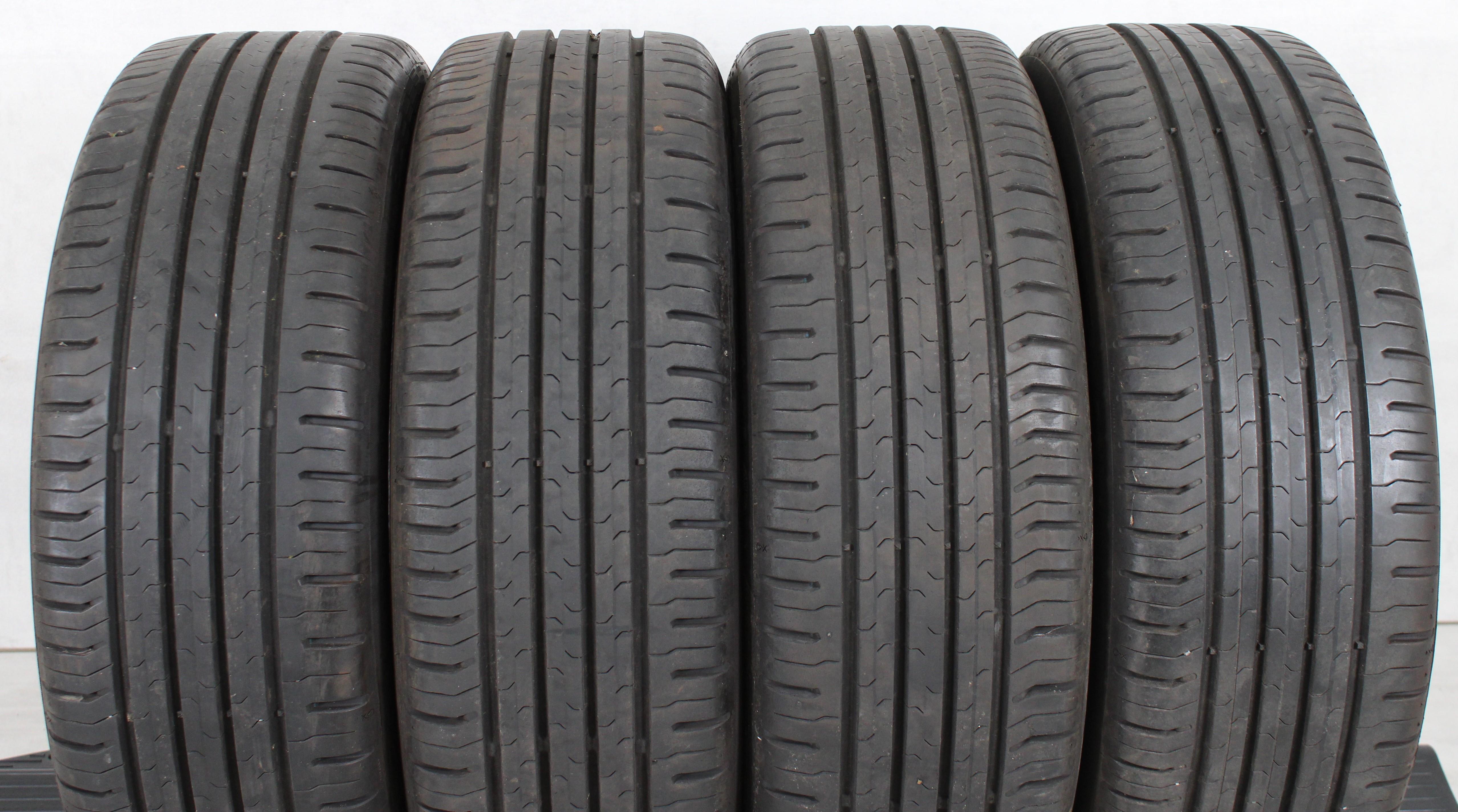 4 x 195/55R16 87H Sommerreifen Continental  Eco Contact 5 6,5-7mm 2019
