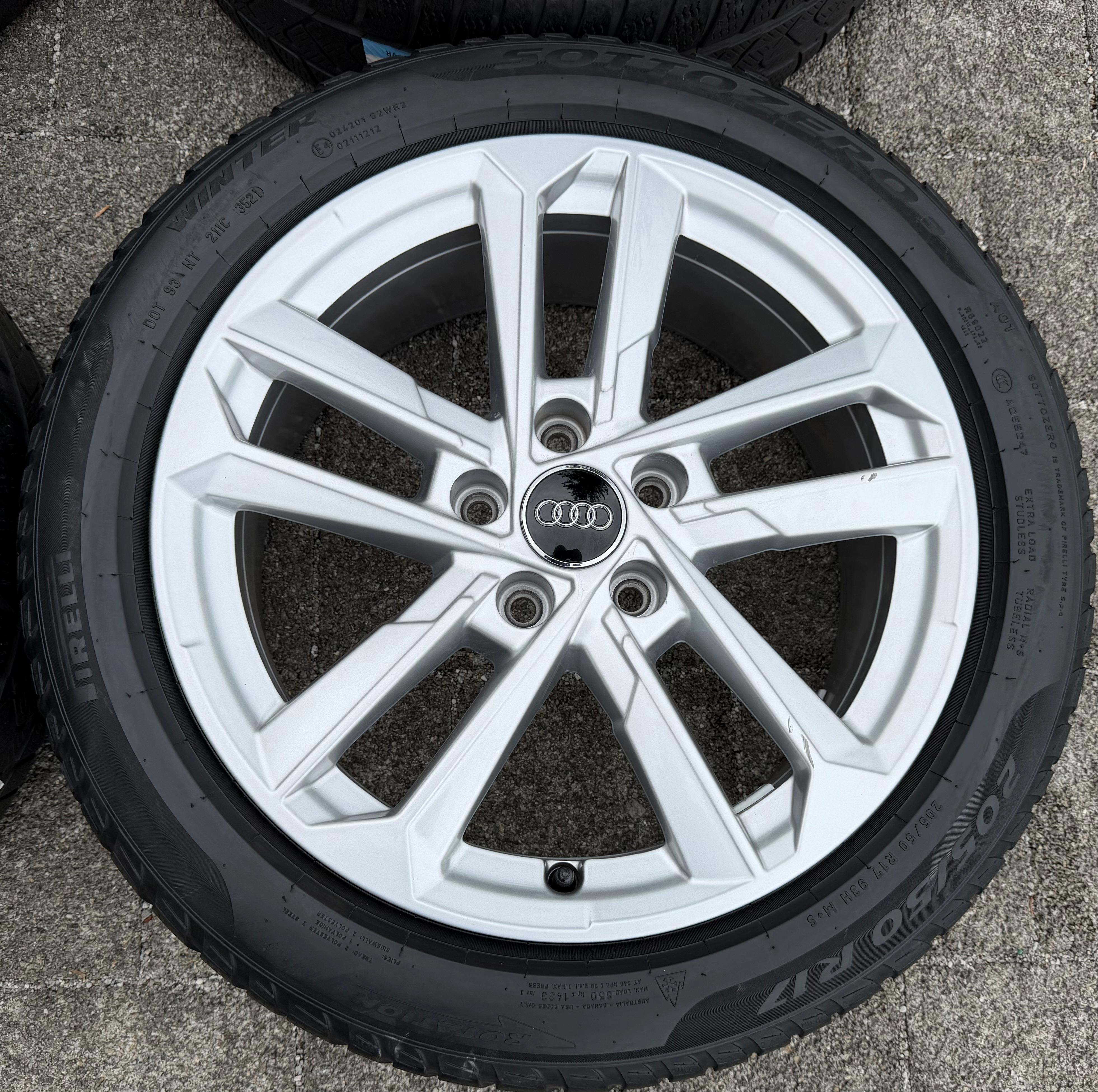 4 Original 17" Alufelgen Felgen Audi A3 8Y 8Y0601025L 6,5x17 ET43