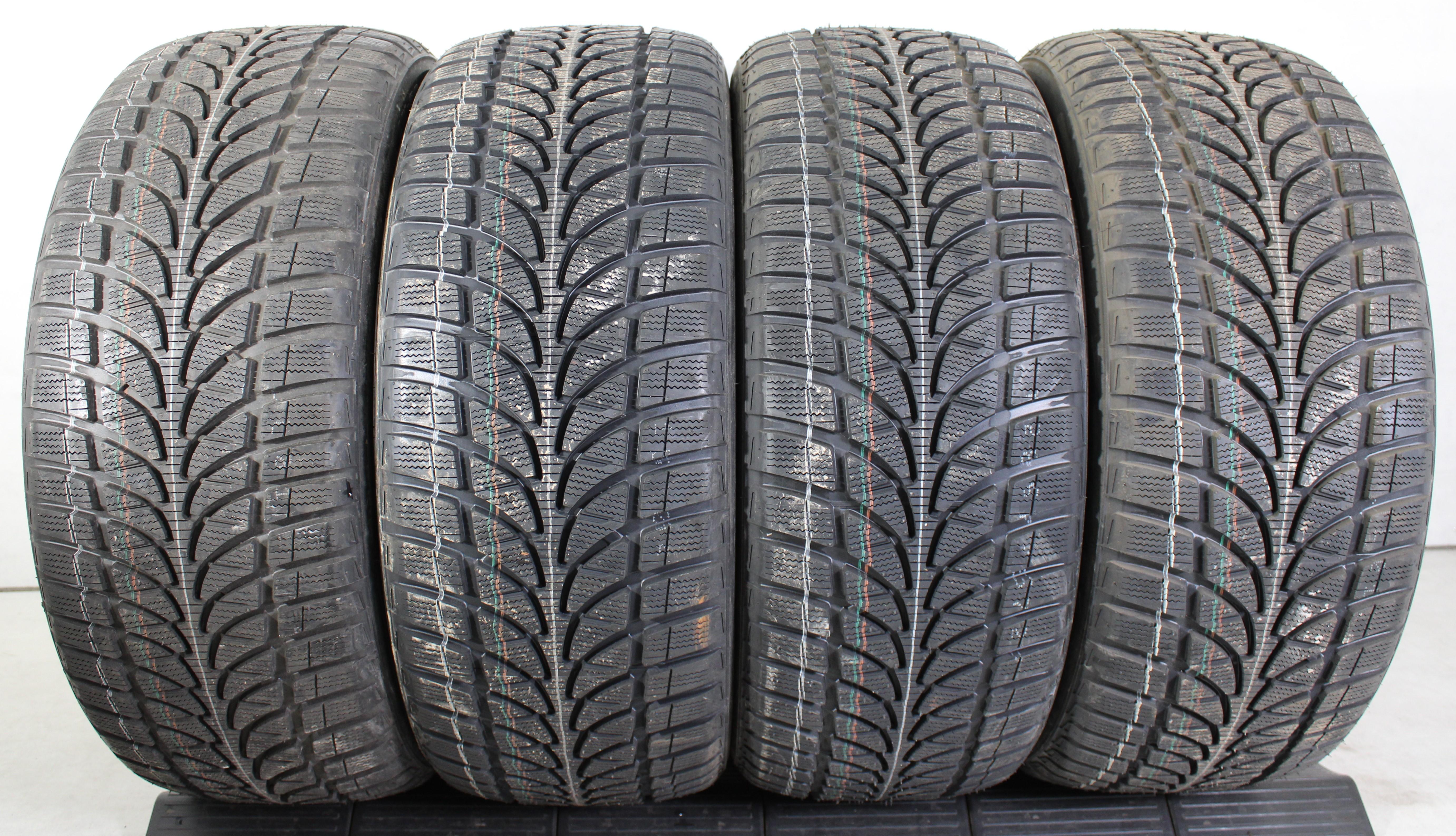 4 x 255/50R20 109H Winterreifen Bridgestone Blizzak LM-80 Evo AO Volles Profil 2x2020/2x2021