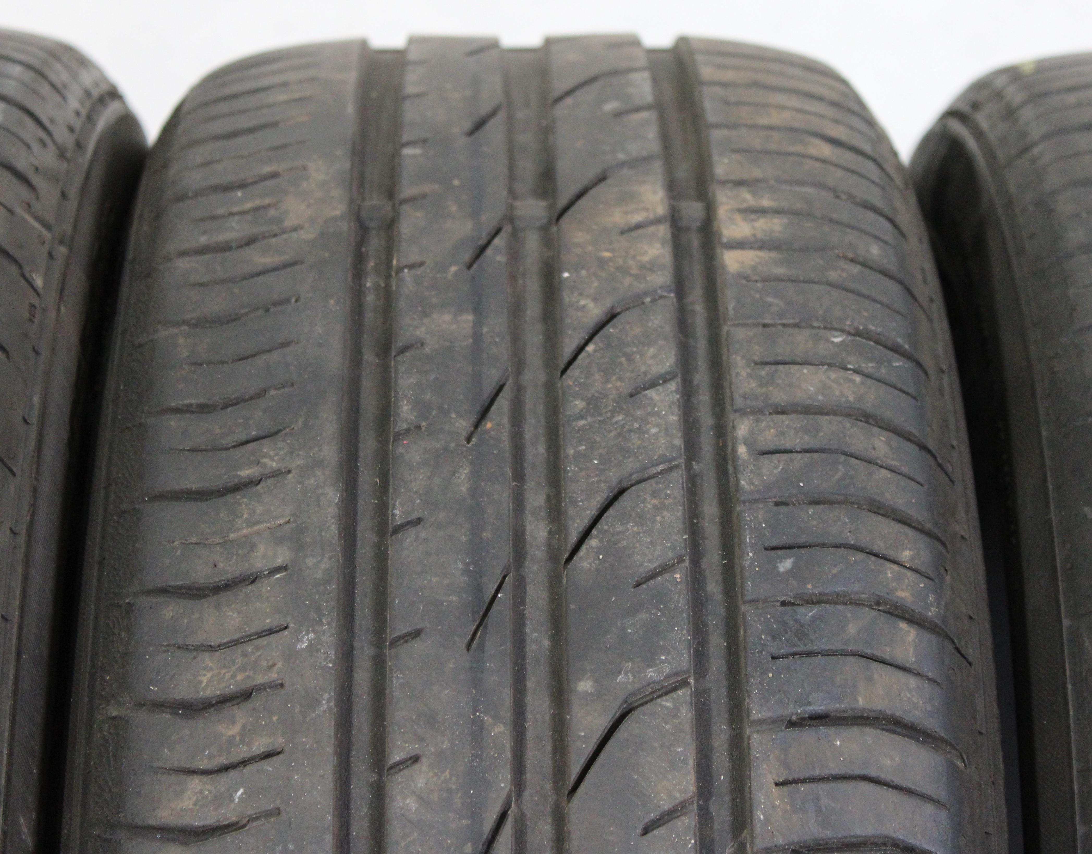 4 x 185/50R16 81T Sommerreifen Continental Premium Contact 2 5-5,5mm 2012