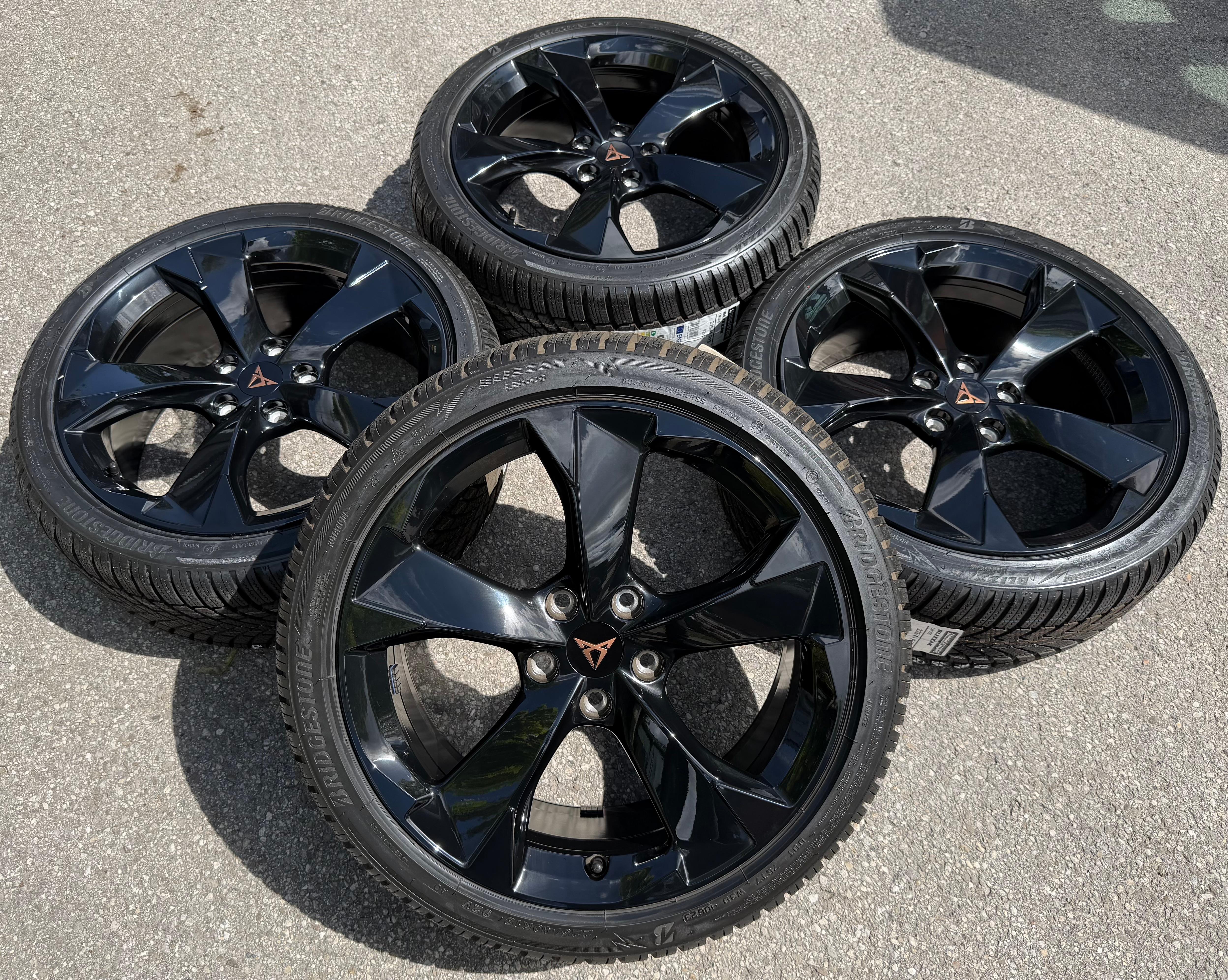 4 ORIGINAL 18" ALU WINTERRÄDER SEAT CUPRA LEON KL 5FA601025H 225/40R18 92V 2023