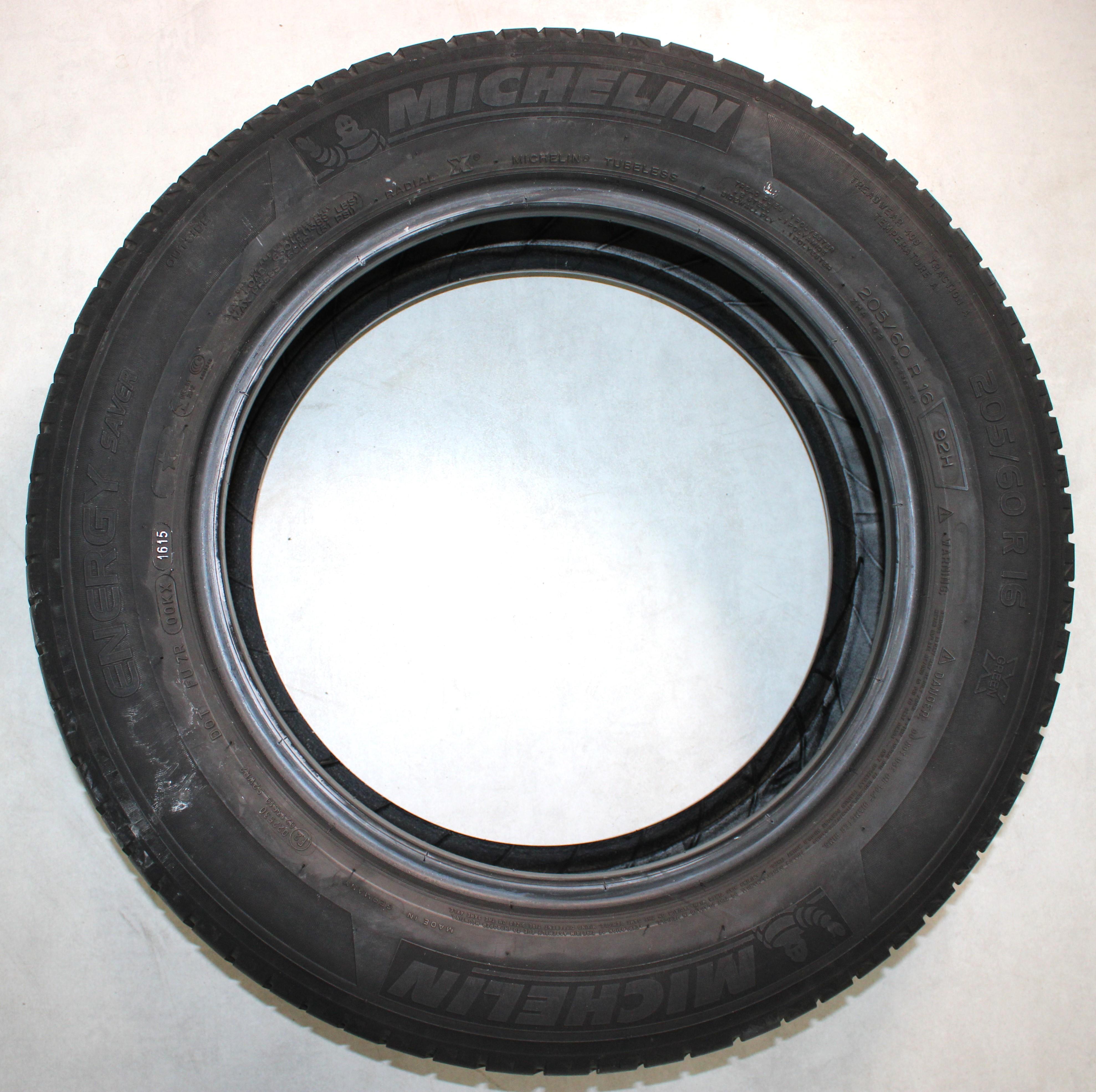 4 x 205/60R16 92H Sommerreifen Michelin Energy Saver 2x4,5-5mm/2x5,5-6mm 3x2015/1x2018 *