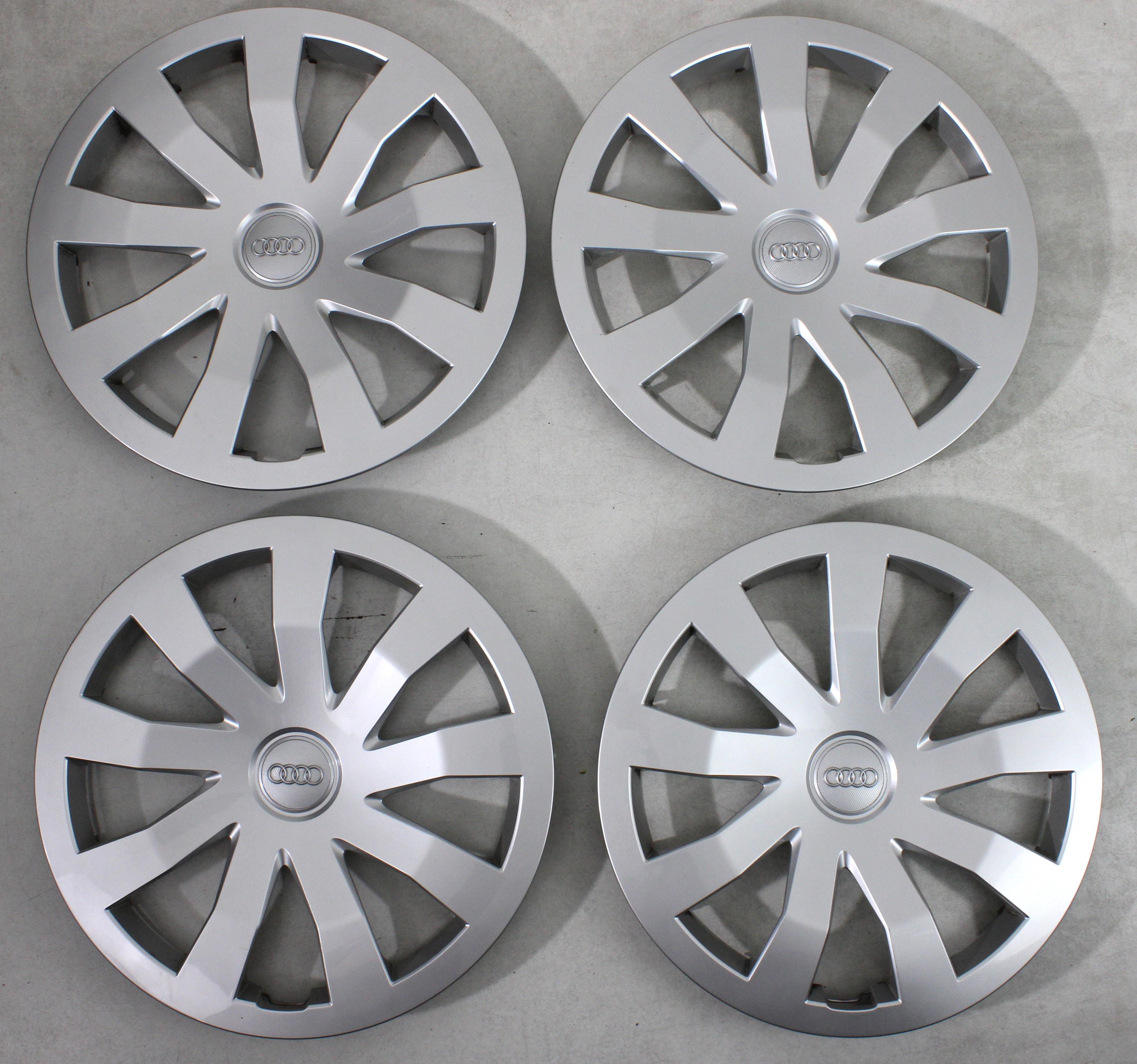 4 TAPACUBOS ORIGINALES DE 15" AUDI A1 GB 82A601147 15 PULGADAS