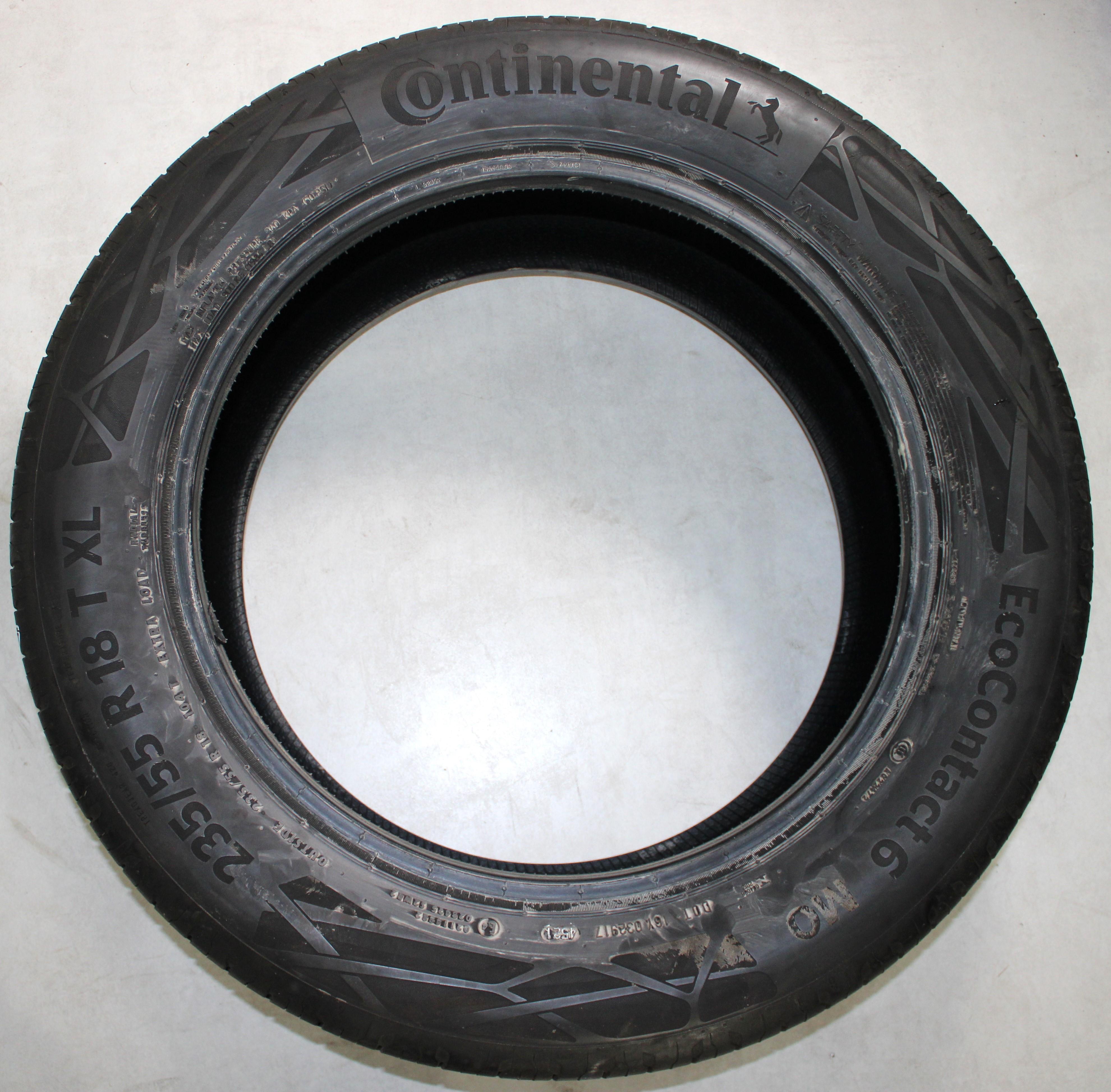 2 x 235/55R18 104T Sommerreifen Continental  Eco Contact 6 5-5,5mm 2021 MO Freihaus