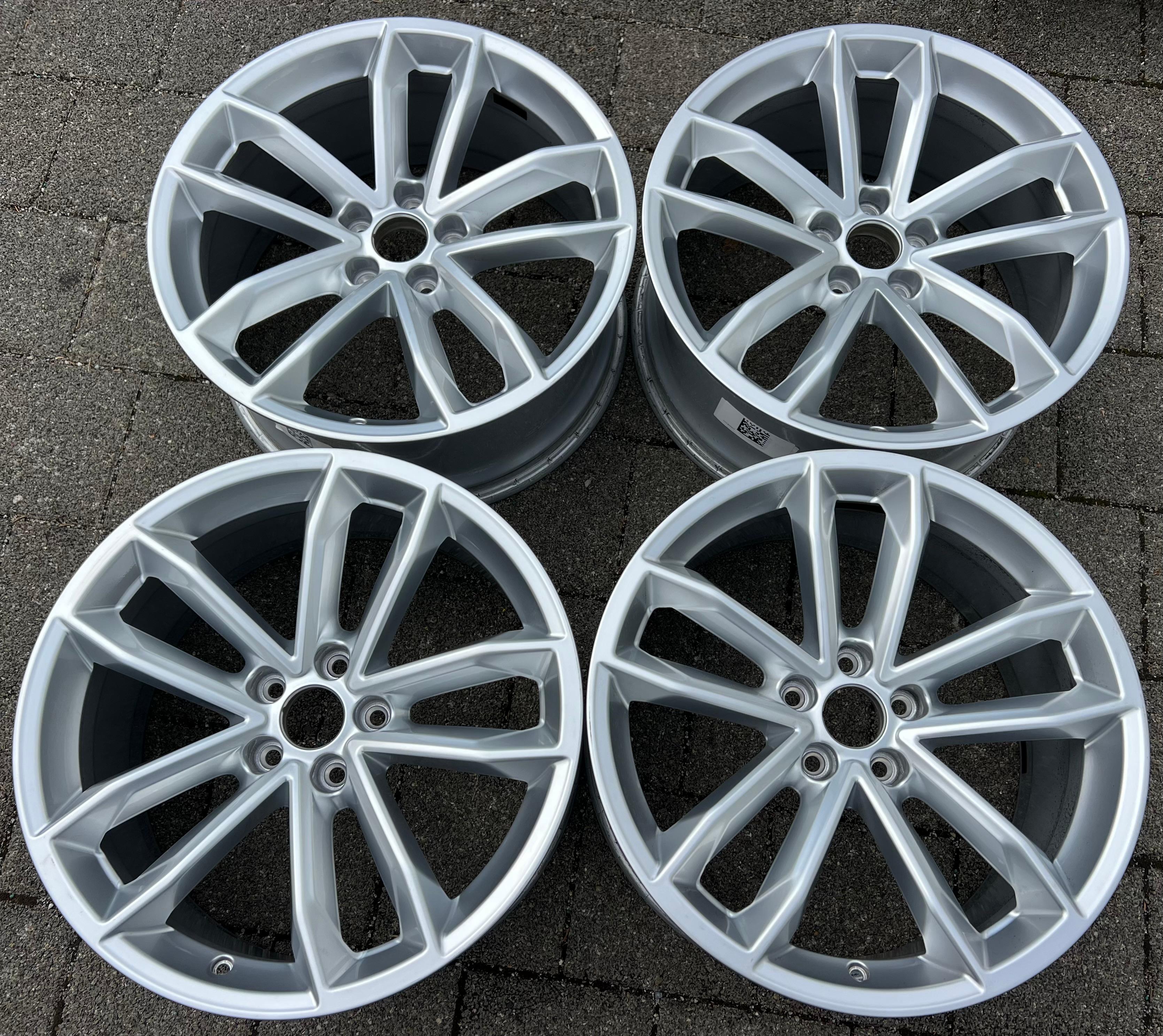 4 ORIGINAL 19" ALUFELGEN FELGEN AUDI A5 S5 F9 8W 8W0601025DC 8,5x19 ET32 FREIHAUS