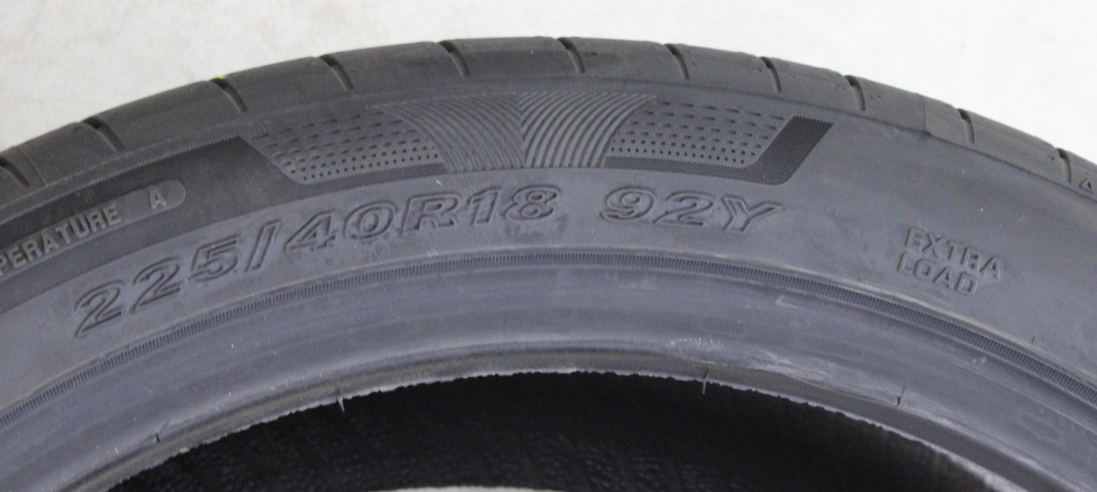 4 x 225/40R18 92Y Sommerreifen Nexen N Fera Sport AO2 NEU 2024 XL