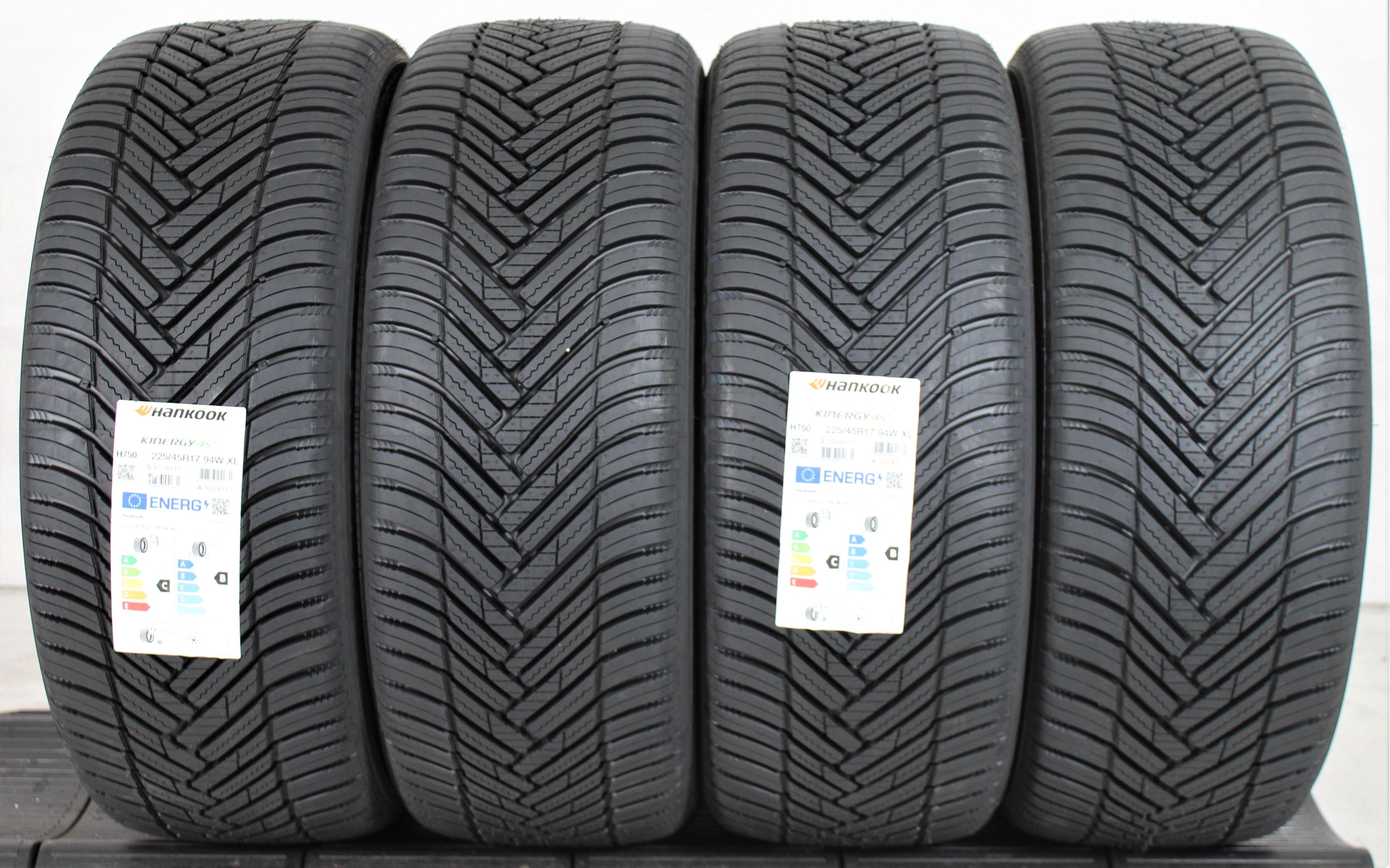 4 pneumatici 225/45R17 94W per tutte le stagioni Hankook Kinergy 4S 2 2022 XL