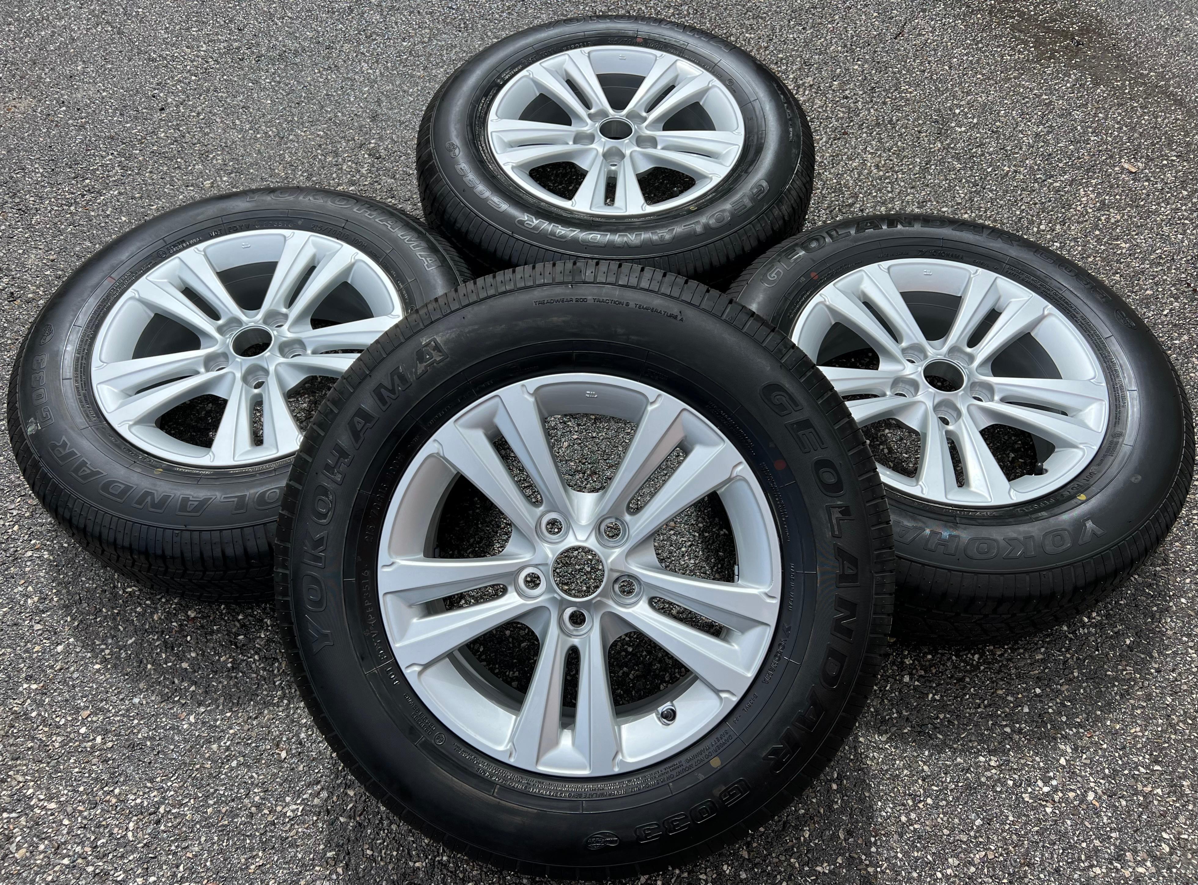 4 ORIGINELE ALUMINIUM ZOMERWIELEN CITROEN C4 AIRCROSS PEUGEOT 4008 215/70R16 100H TOP