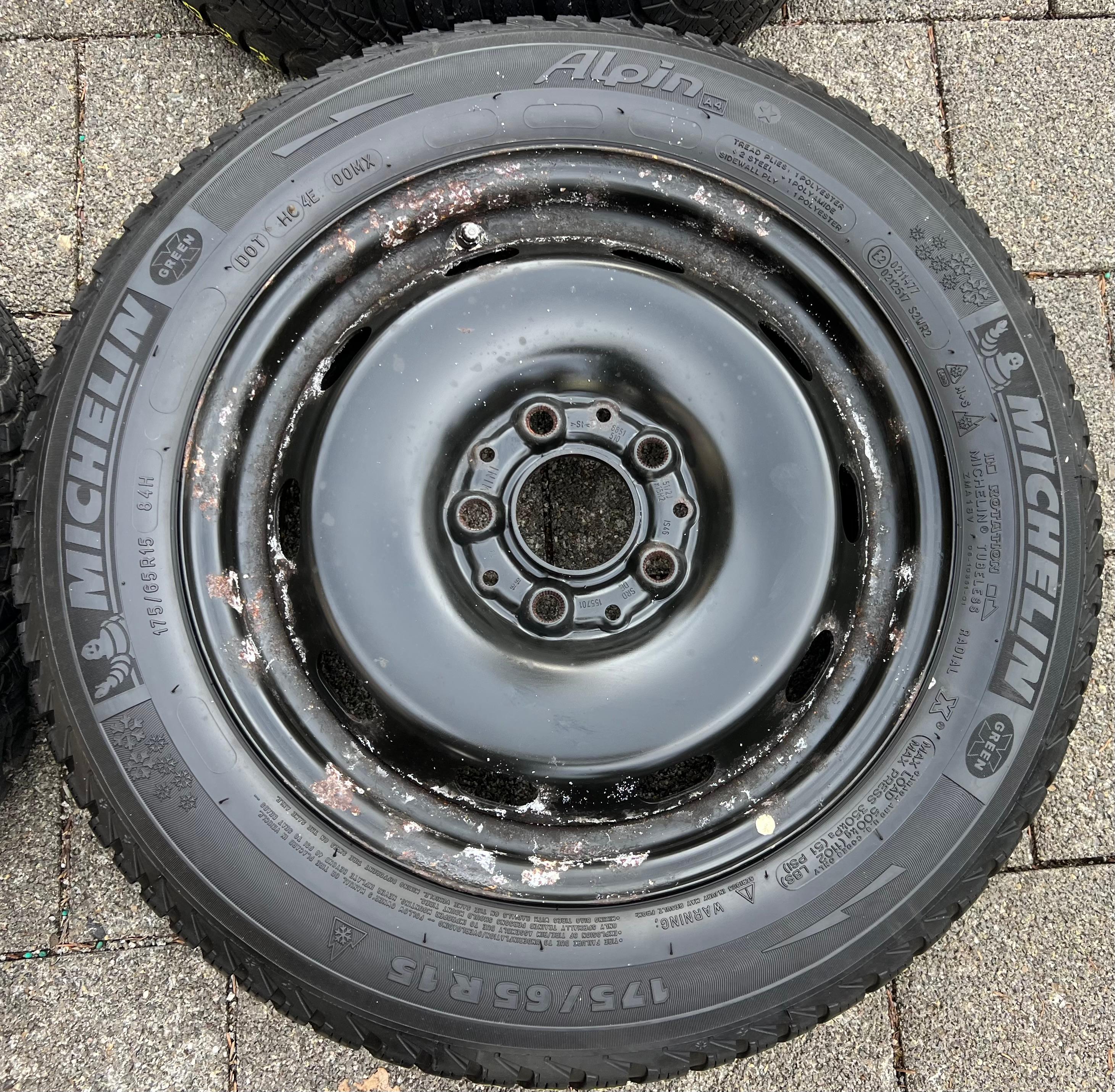 4 WINTERRÄDER MINI F55 F56 F57 175/65R15 84H RDKS 6851510 MICHELIN RDKS FREIHAUS
