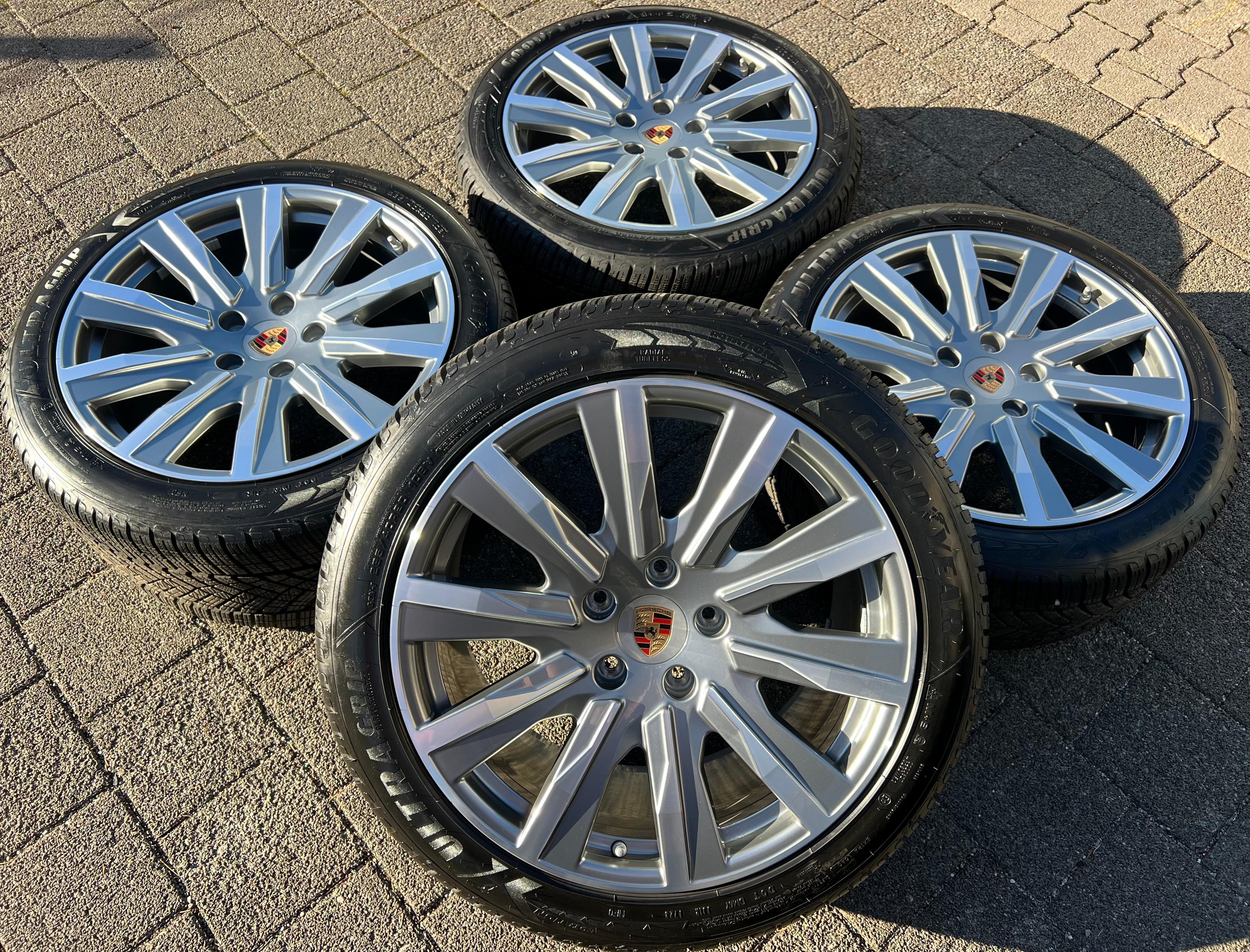 4 ORIGINAL 20" ALU WINTERRÄDER PORSCHE TAYCAN TEQUIPMENT RDKS FREIHAUS