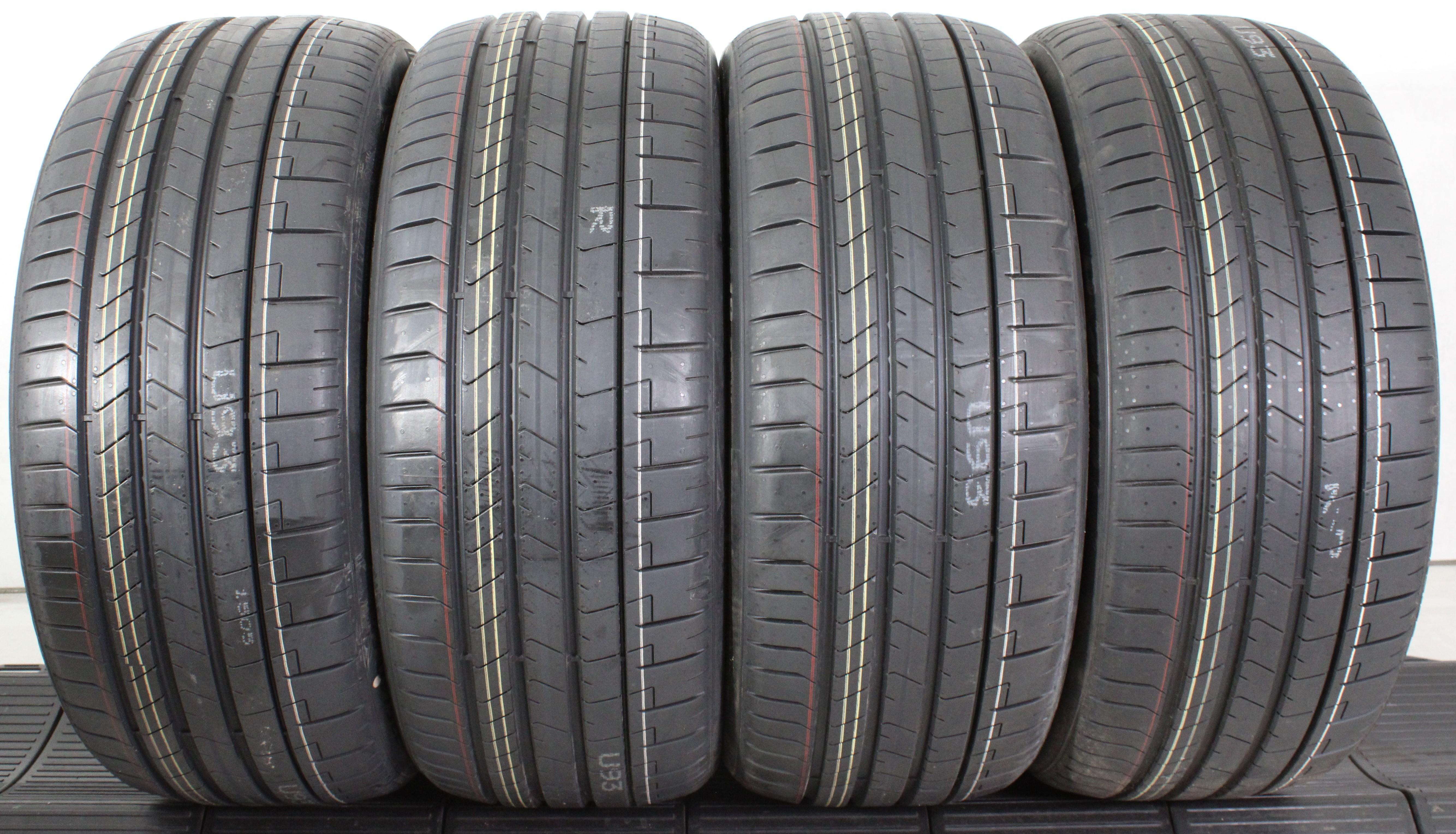 4 pneumatici estivi Pirelli P Zero PZ4 AO 225/40R19 93W, battistrada integro, anno 2022, NUOVI
