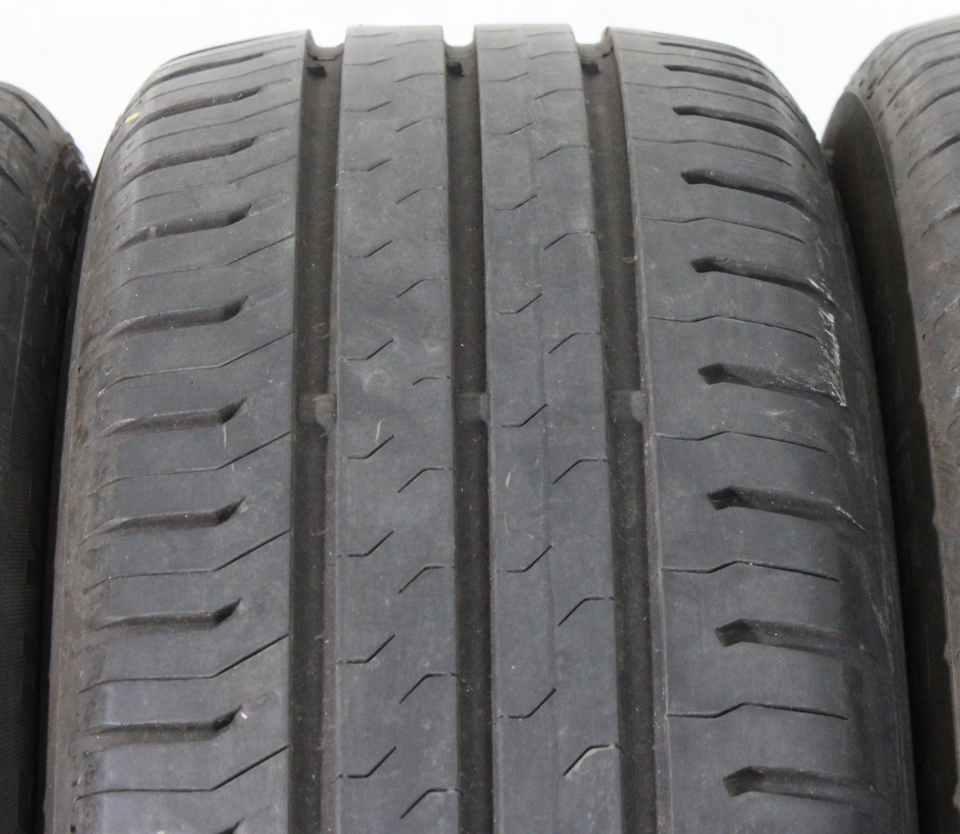4 neumáticos de verano Continental Eco Contact 5, 185/55R15 86H, 2x4-4,5 mm/2x5-5,5 mm, 2018 XL