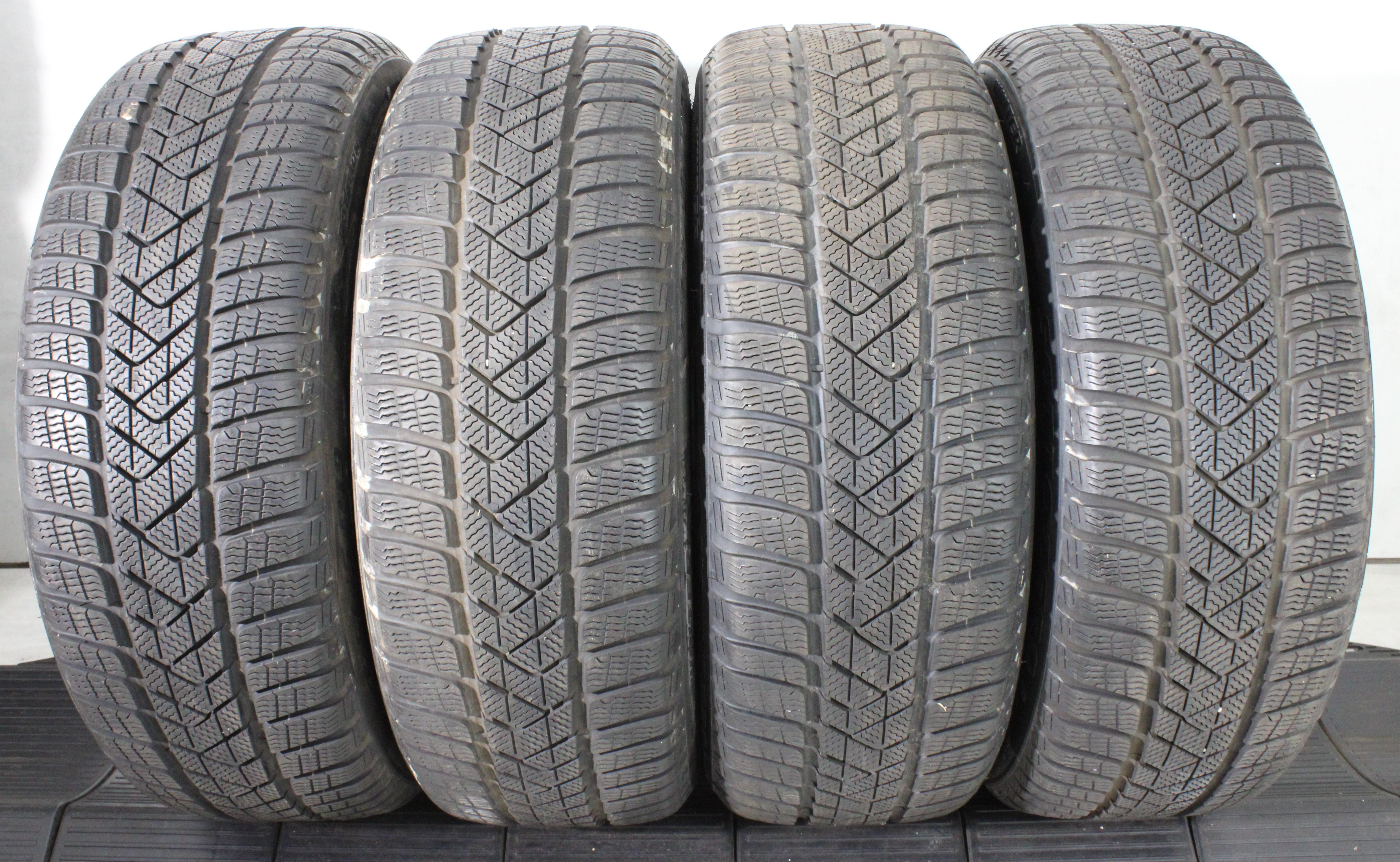 4 x 225/45R19 96V Winterreifen Pirelli Sottozero 3 Runflat 2x 7mm und 2x 6-6,5mm 2020