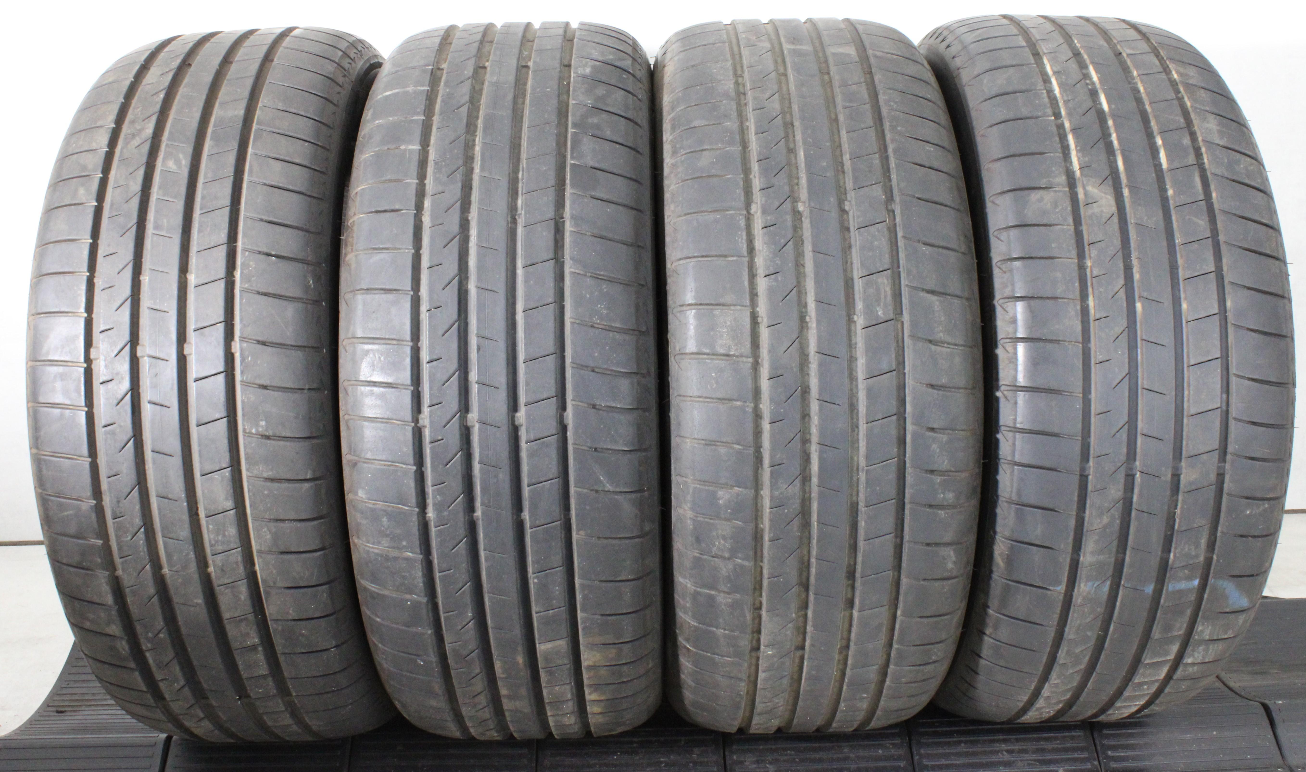 4 pneus été Bridgestone Alenza 001 AO 255/50R20 109H, usure 6-6,5 mm, 2x2020/2x2021