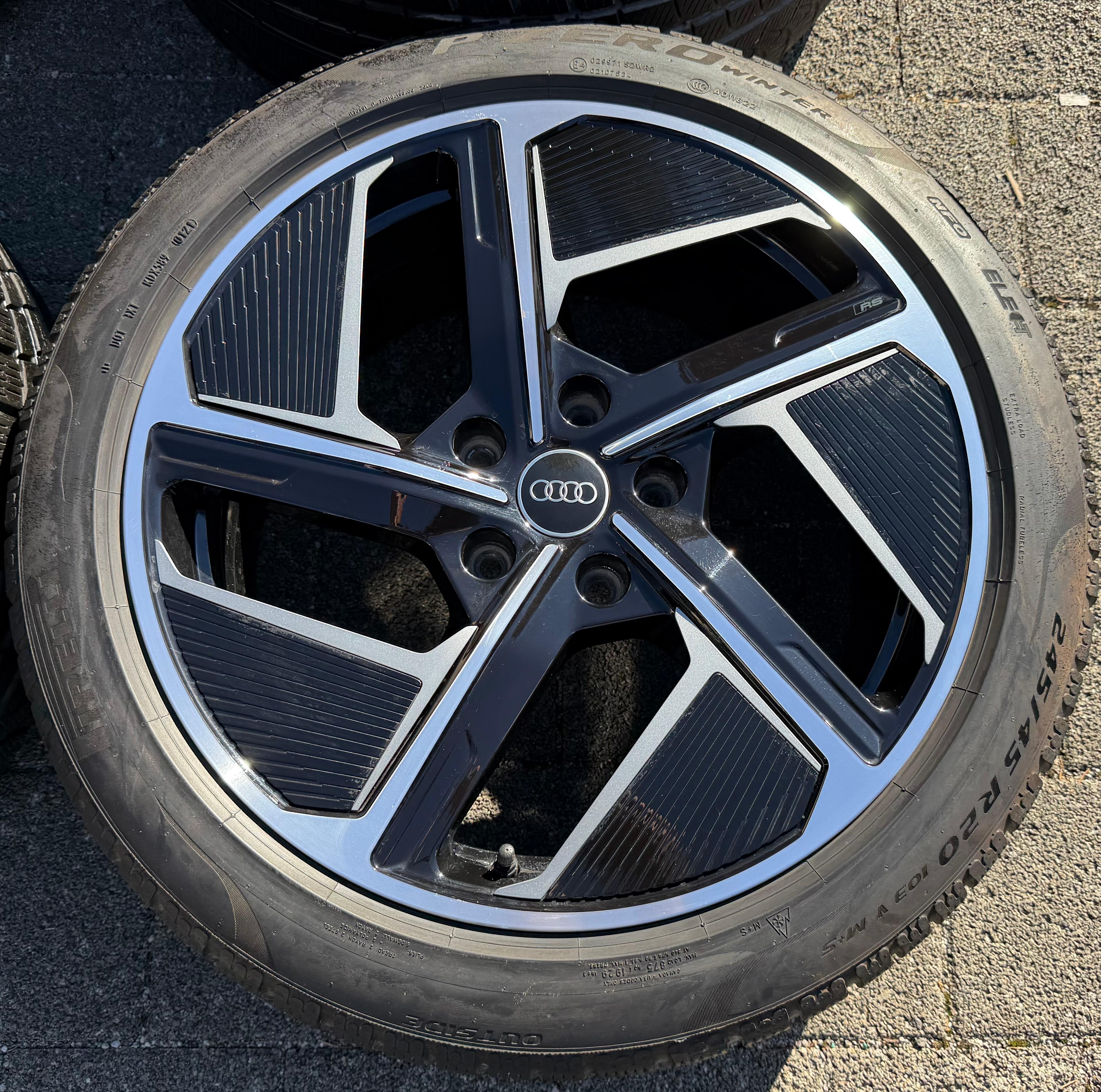 4 ORIGINAL 20" ALU WINTERRÄDER AUDI ETRON E-TRON GT 4J3601025F 4J3601025H