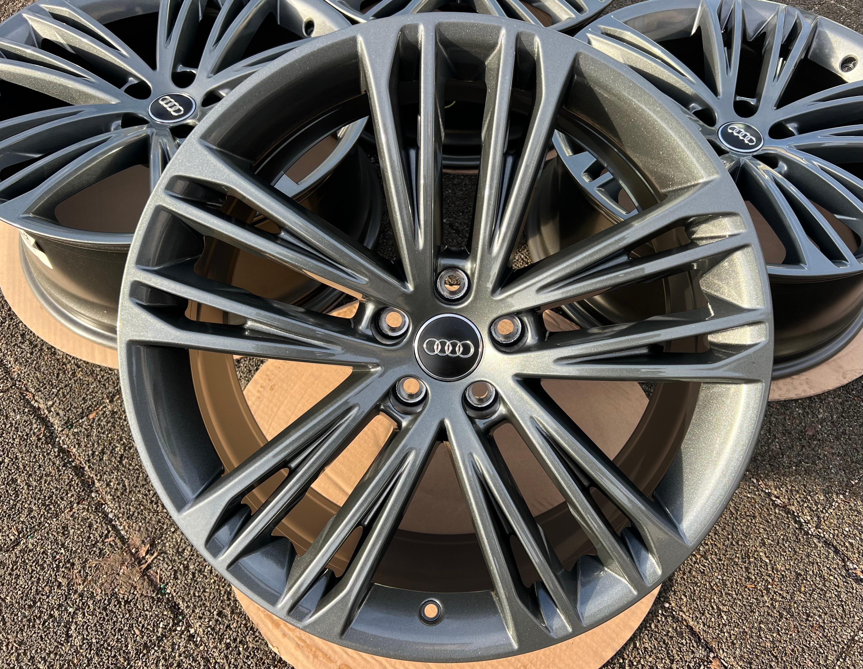 4 LLANTAS DE ALEACIÓN ORIGINALES DE 20" PARA AUDI A7 S7 4K 8,5x20 ET30 4K8601025AK NUEVAS