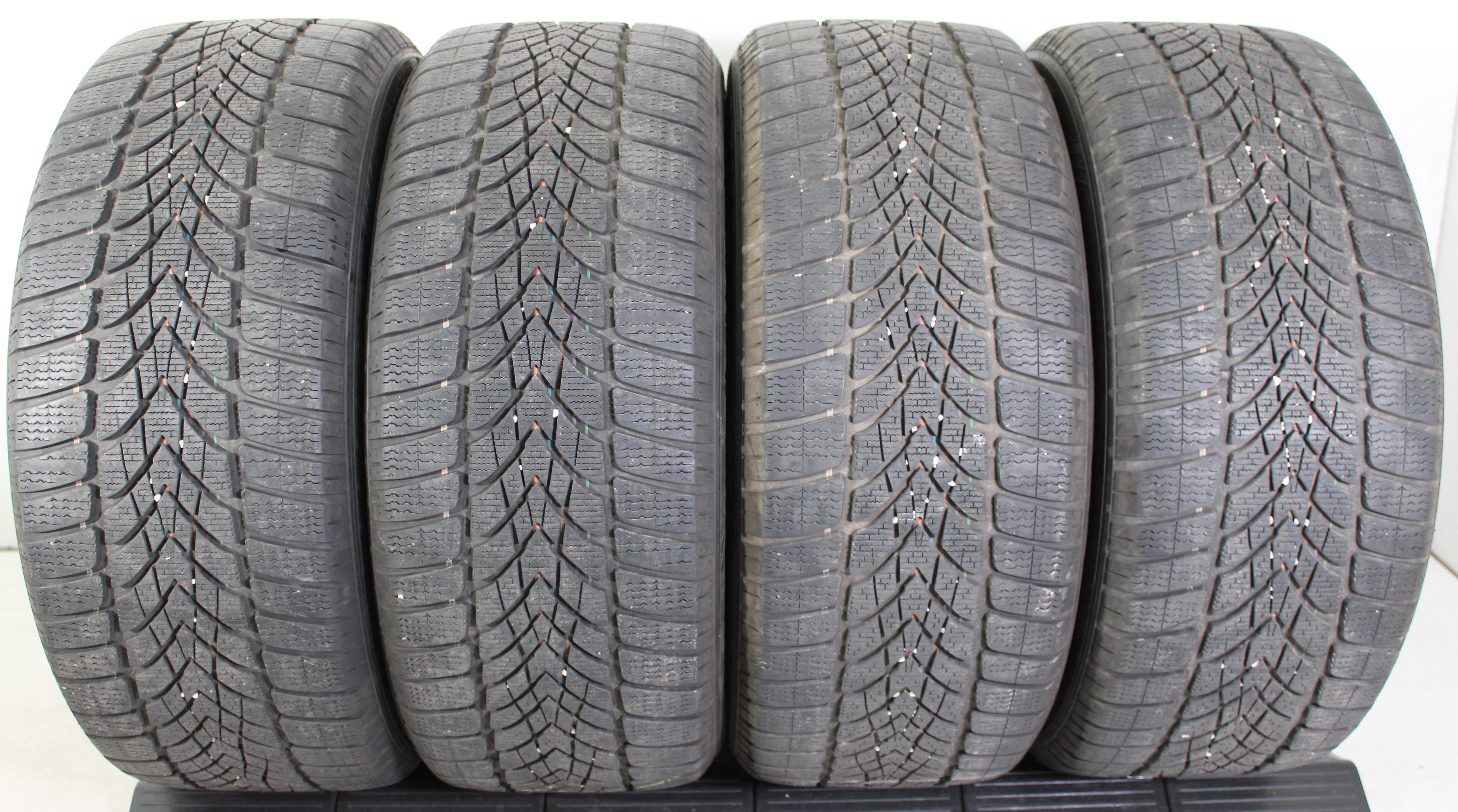 4 x 255/50R19 103V Winterreifen Dunlop Winter Sport 4D 6,5mm 2018