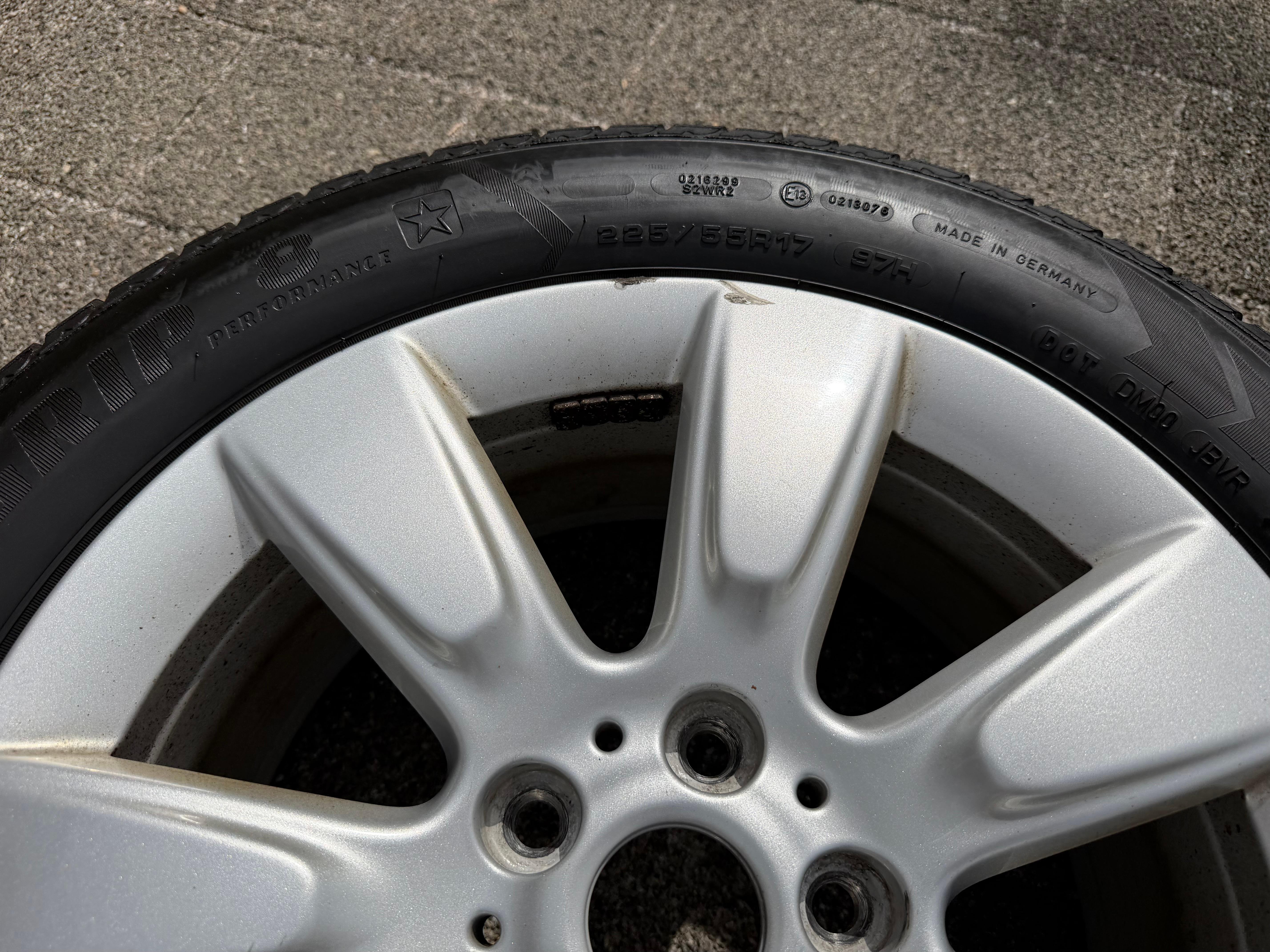 4 ruedas de invierno de aluminio originales de 17" para Mini Countryman F60 225/55R17 97H RDKS 2021 ENVÍO GRATUITO