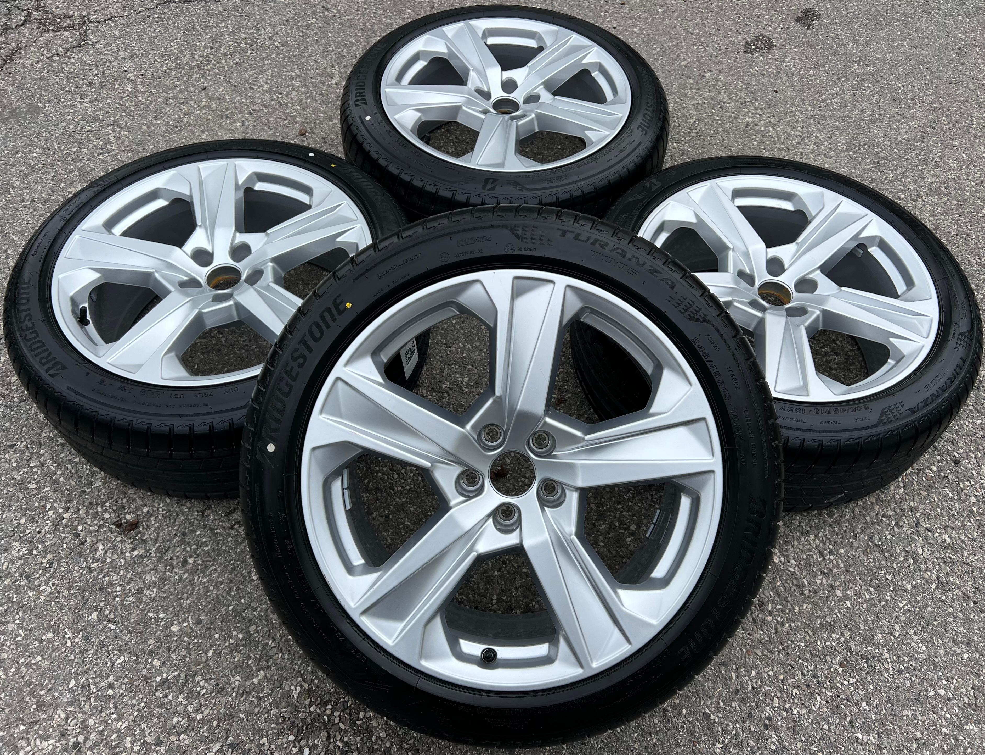 4 ROUES D'ÉTÉ ORIGINALES 19" EN ALUMINIUM AUDI A7 SPORTBACK 4K 4K8601025D 245/45R19 102Y