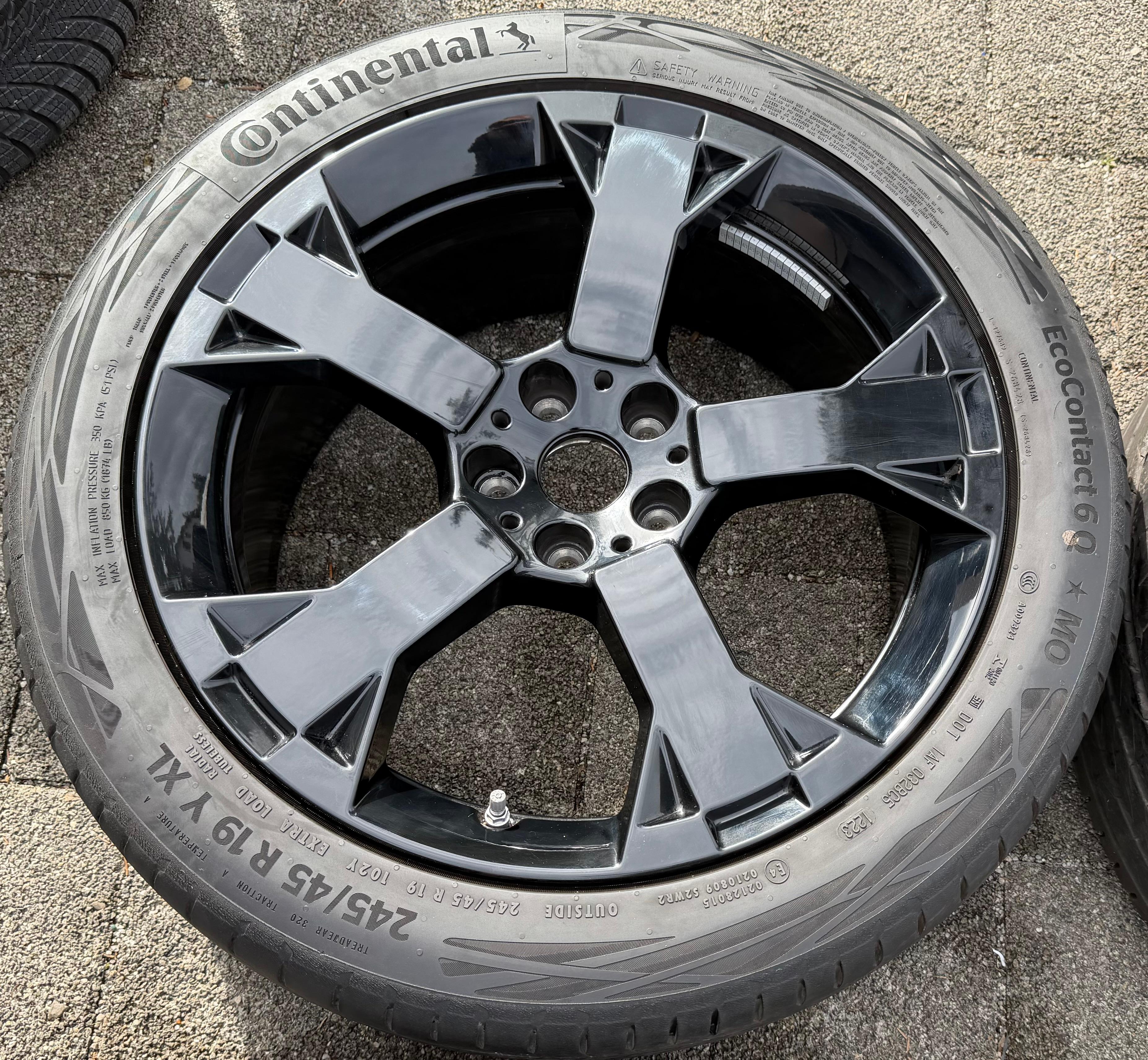 4 Original 19" Alu Sommerräder Mini Countryman U25 5A269E6 245/45R19 102Y Continental JCW 948