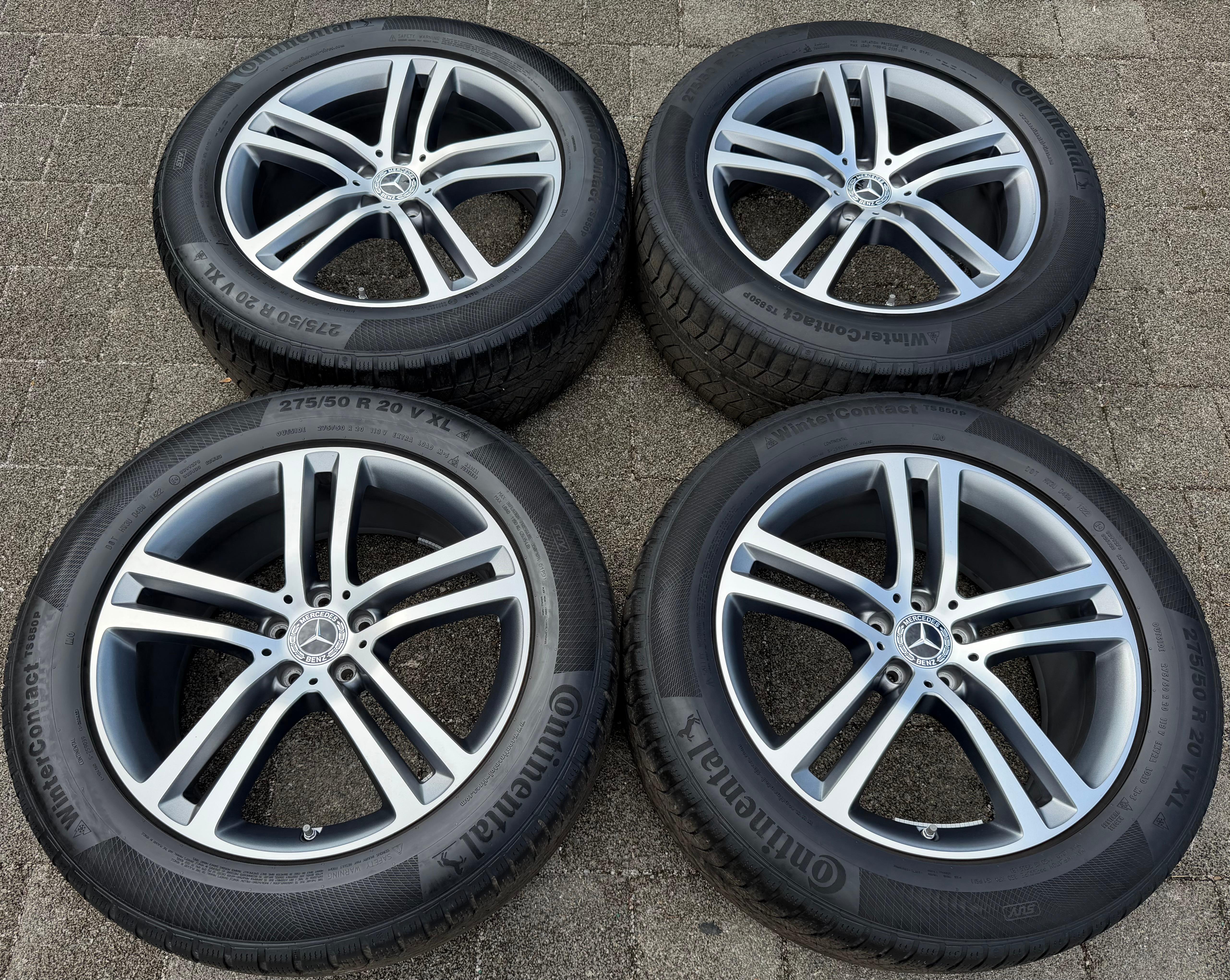 4 ORIGINAL 20" ALUFELGEN MERCEDES GLE V167 COUPE C167 A1674012400 A1674012500 FREIHAUS