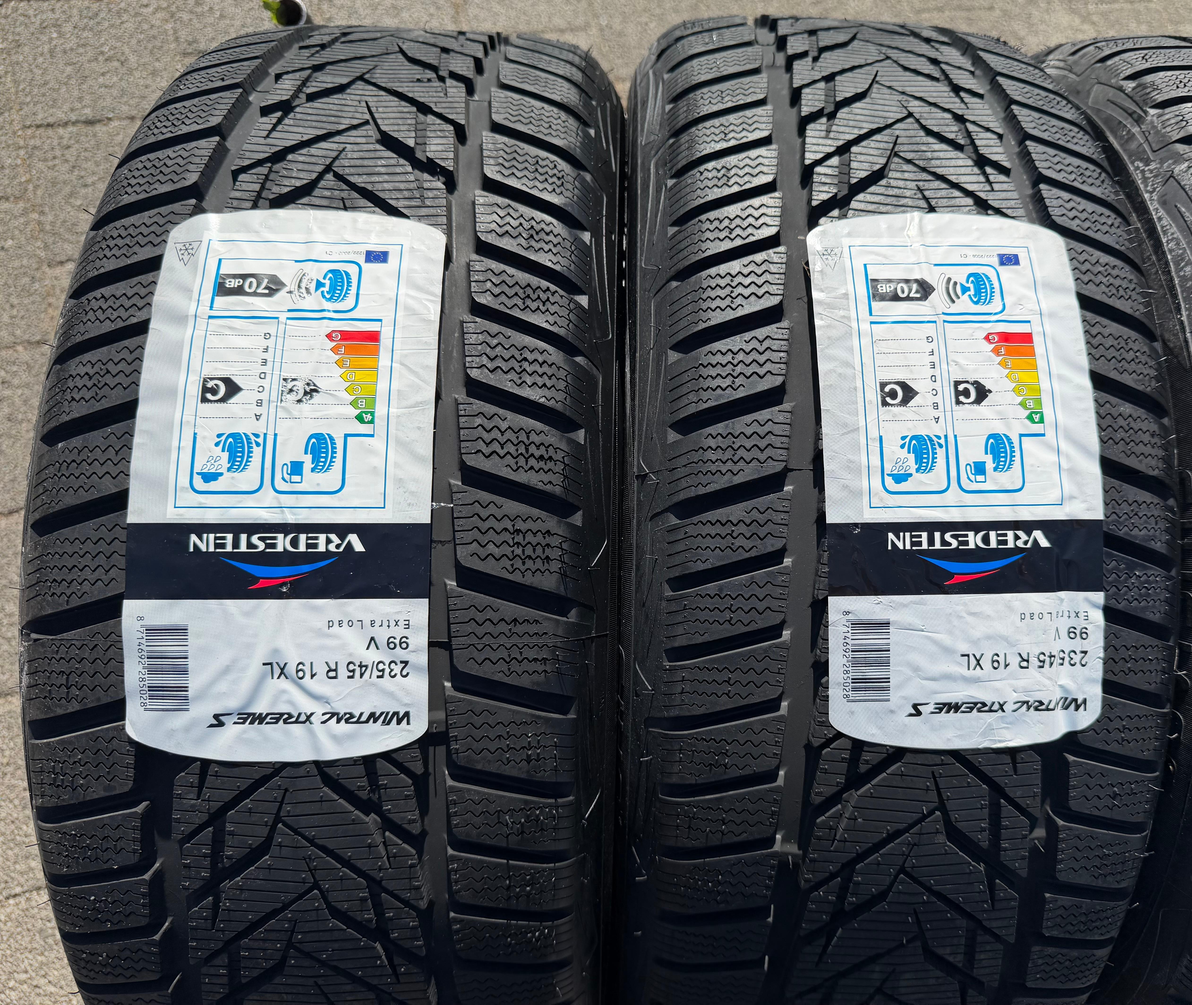 4 ORIGINAL 19" ALU WINTERRÄDER FORD KUGA II DM2 2237416 235/45R19 99V RDKS
