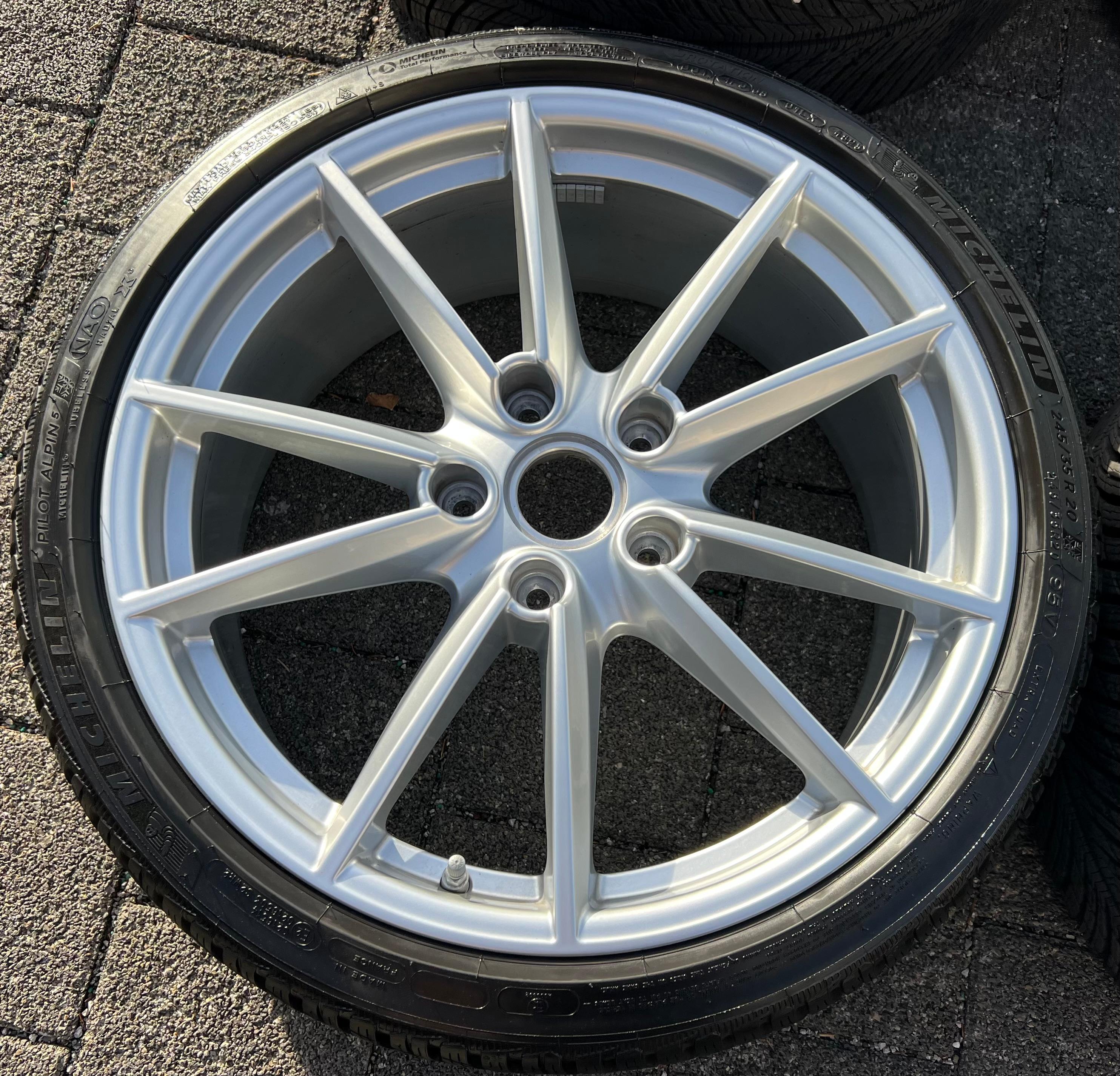 4 ORIGINAL 20" 21" ALU WINTERRÄDER PORSCHE 911 992 992601025C 992601025D 2024 RDKS